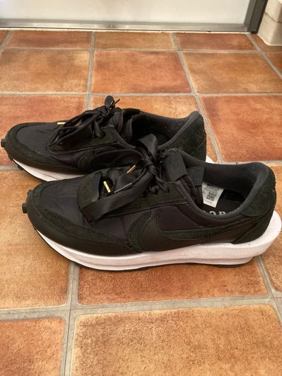 sacai × Nike LDV Waffle "Triple Black"