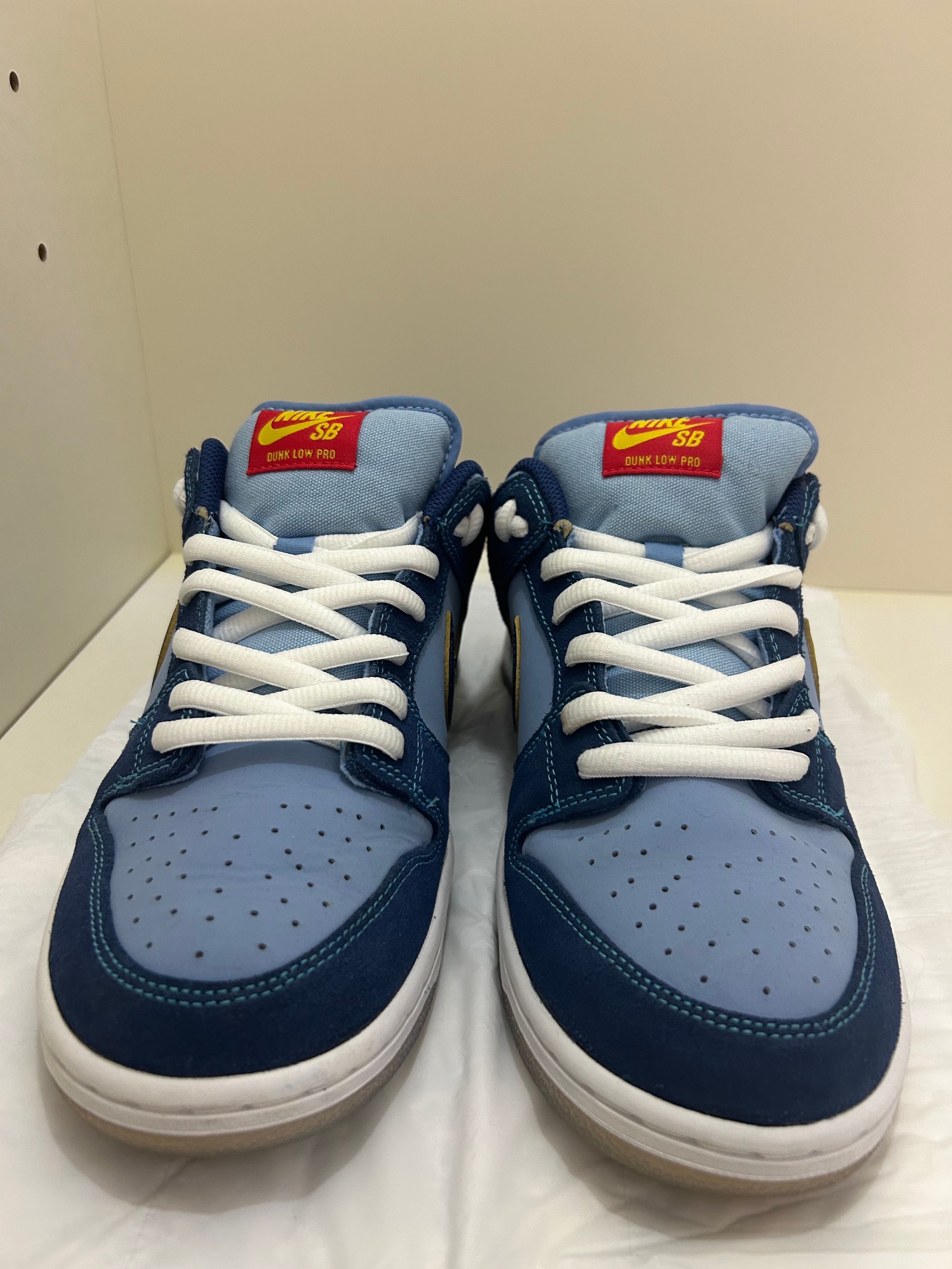 Why So Sad? × Nike SB Dunk Low "Coastal Blue/Speed Yellow-University Red"