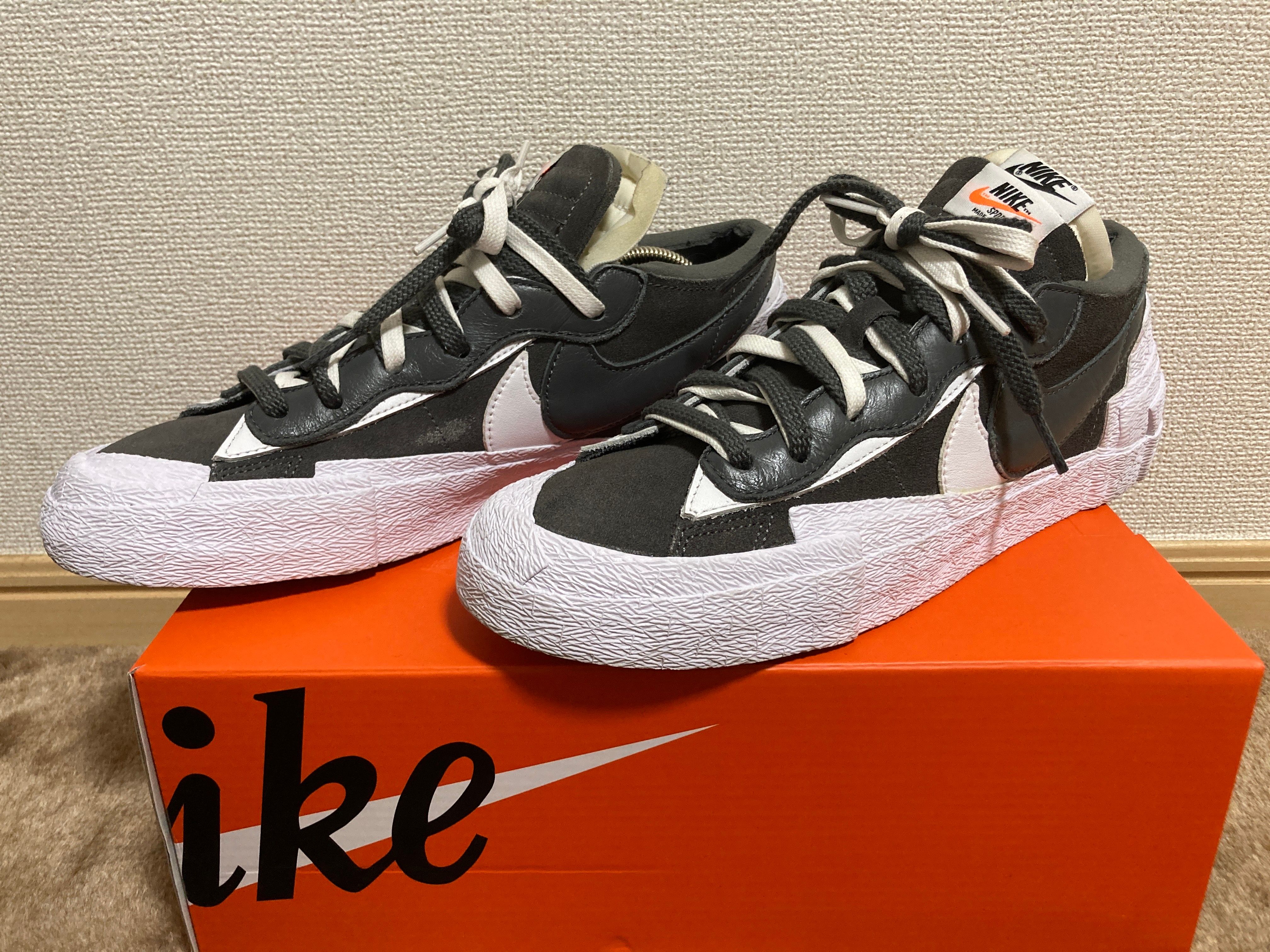 Sacai × Nike Blazer Low "Iron Grey"