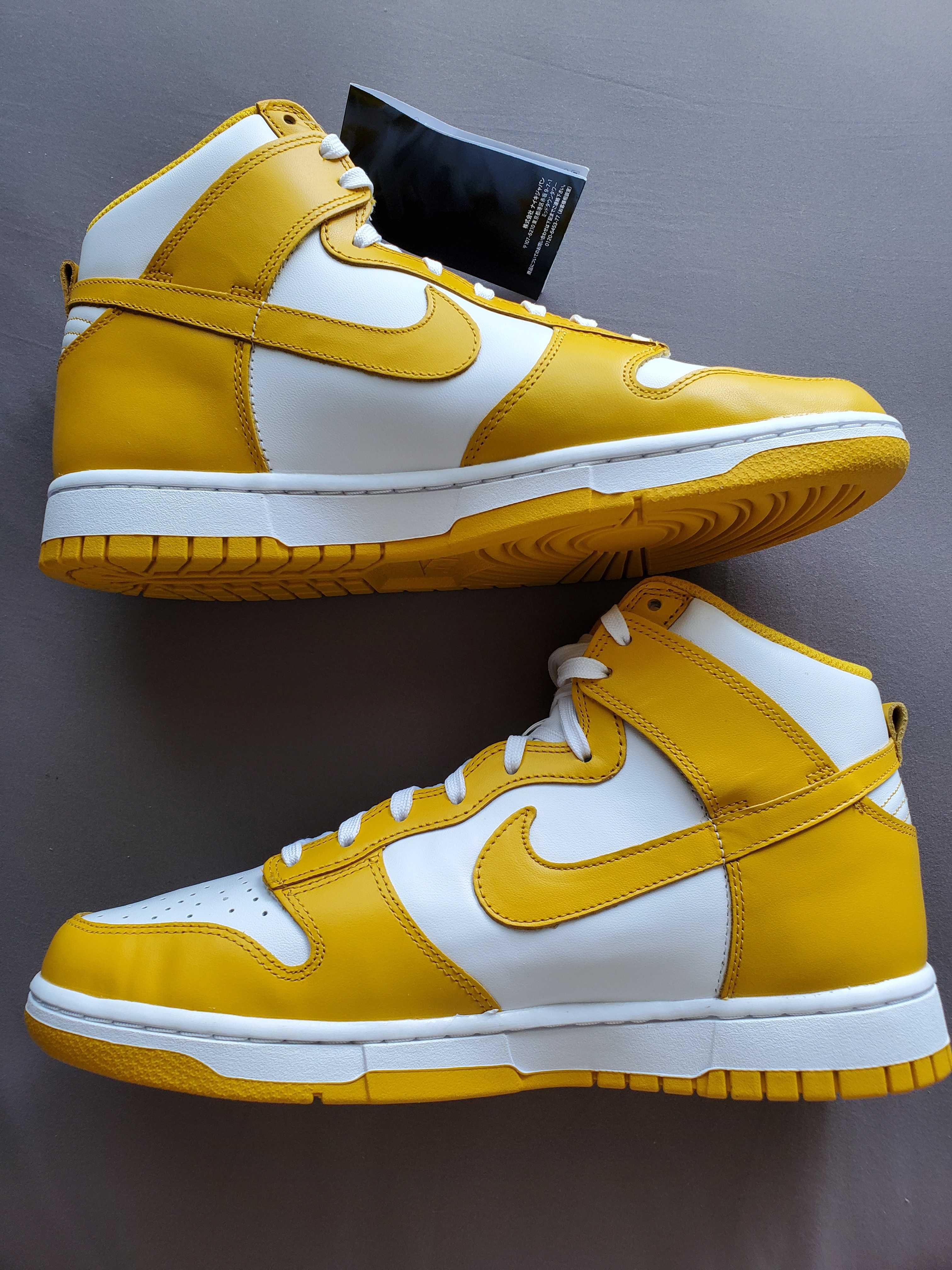 NIKE Women's DUNK HIGH "DARK SULFUR"