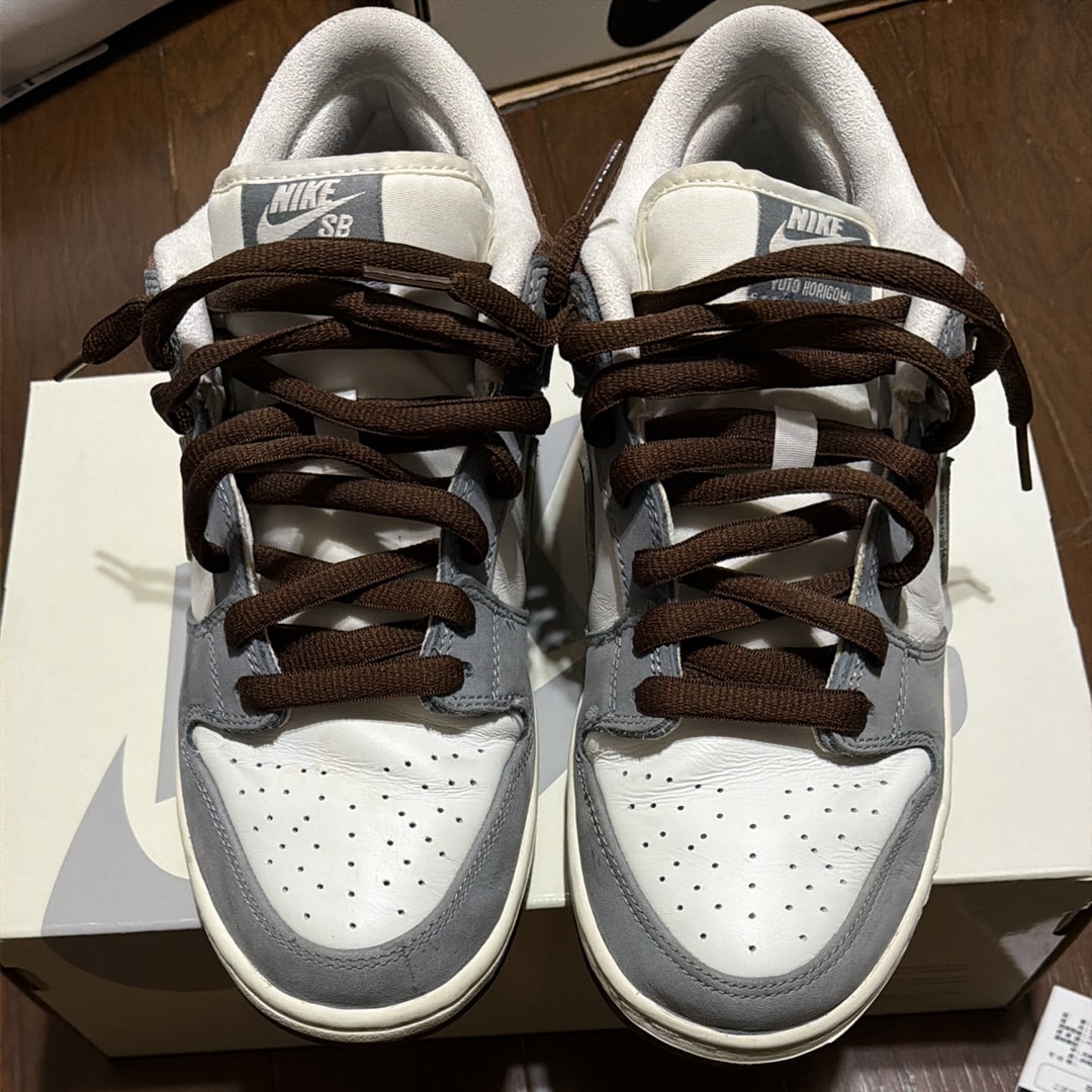 堀米 雄斗(Yuto Horigome) × Nike SB Dunk Low Pro QS "Wolf Grey"