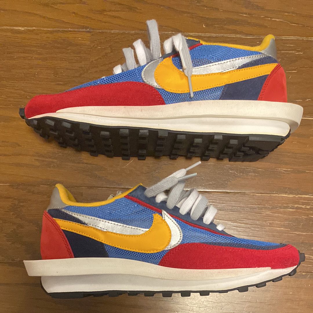 sacai × Nike LDV Waffle "Red/Blue"