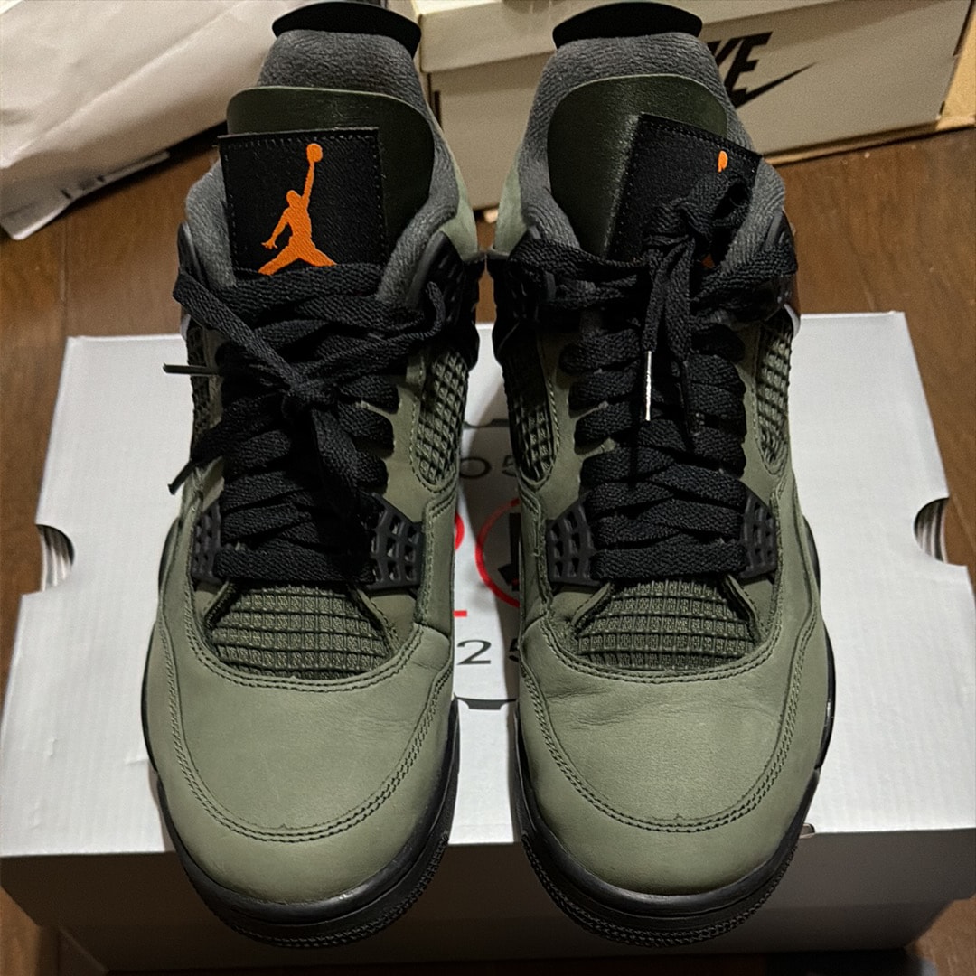 UNDEFEATED × Nike Air Jordan 4 Retro "Deep Green" (2025)