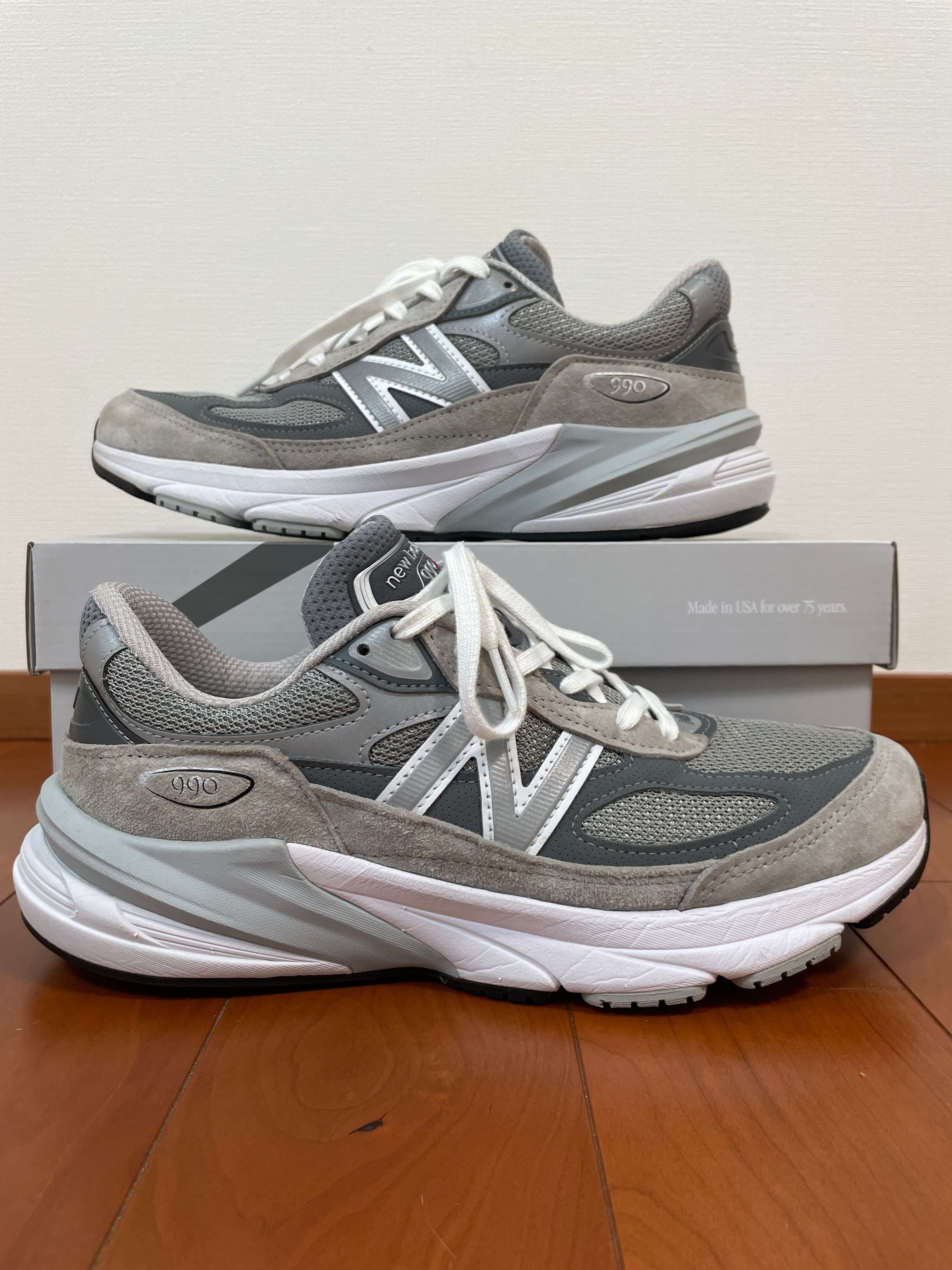 New Balance 990V6 "Gray" (Heel Logo NB)