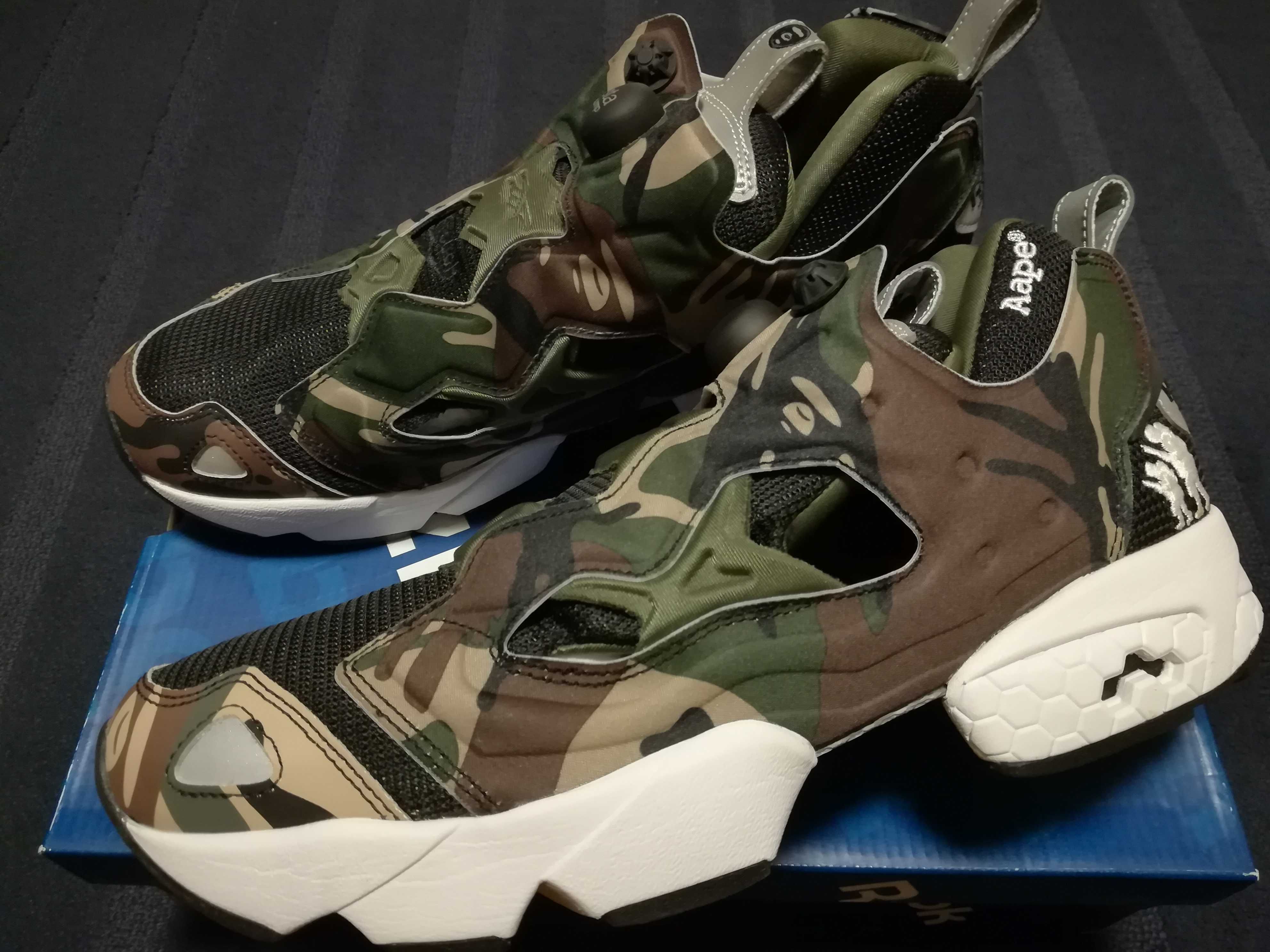 REEBOK INSTAPUMP FURY APE BY A BATHING APE
