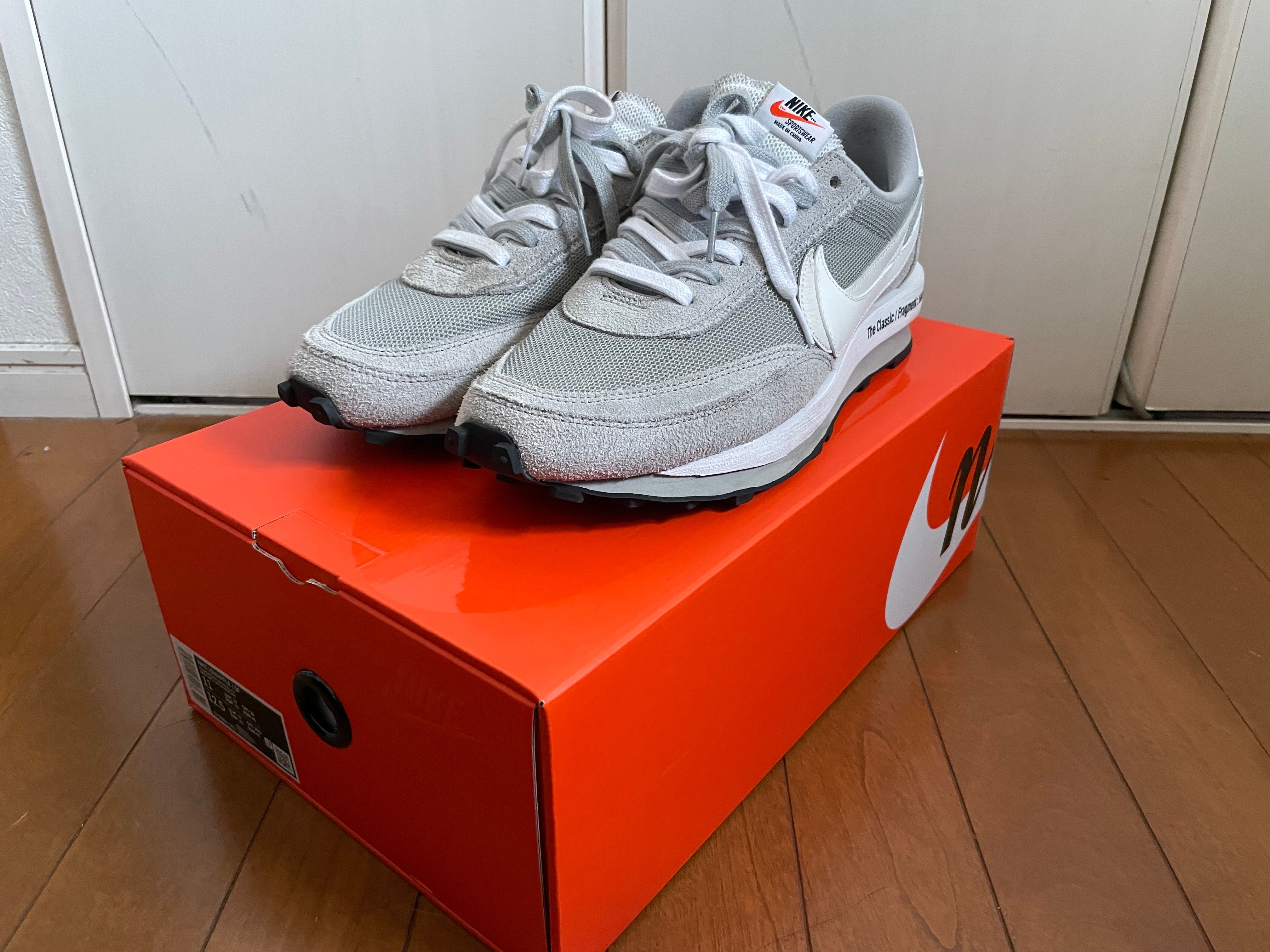 Fragment × sacai × Nike LD Waffle "Light Smoke Grey"