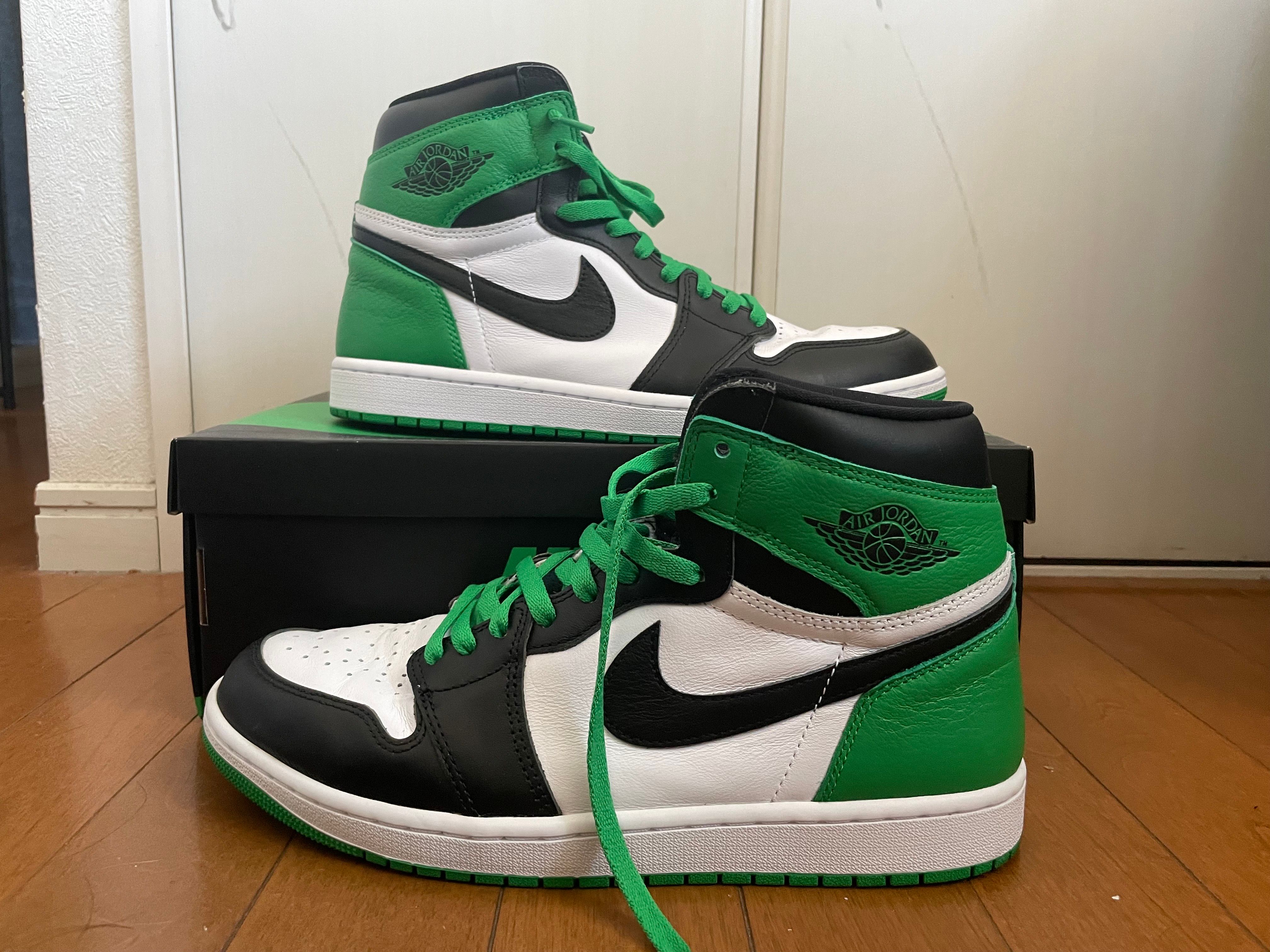 Nike Air Jordan 1 Retro High OG "Celtics/Black and Lucky Green" (2023)