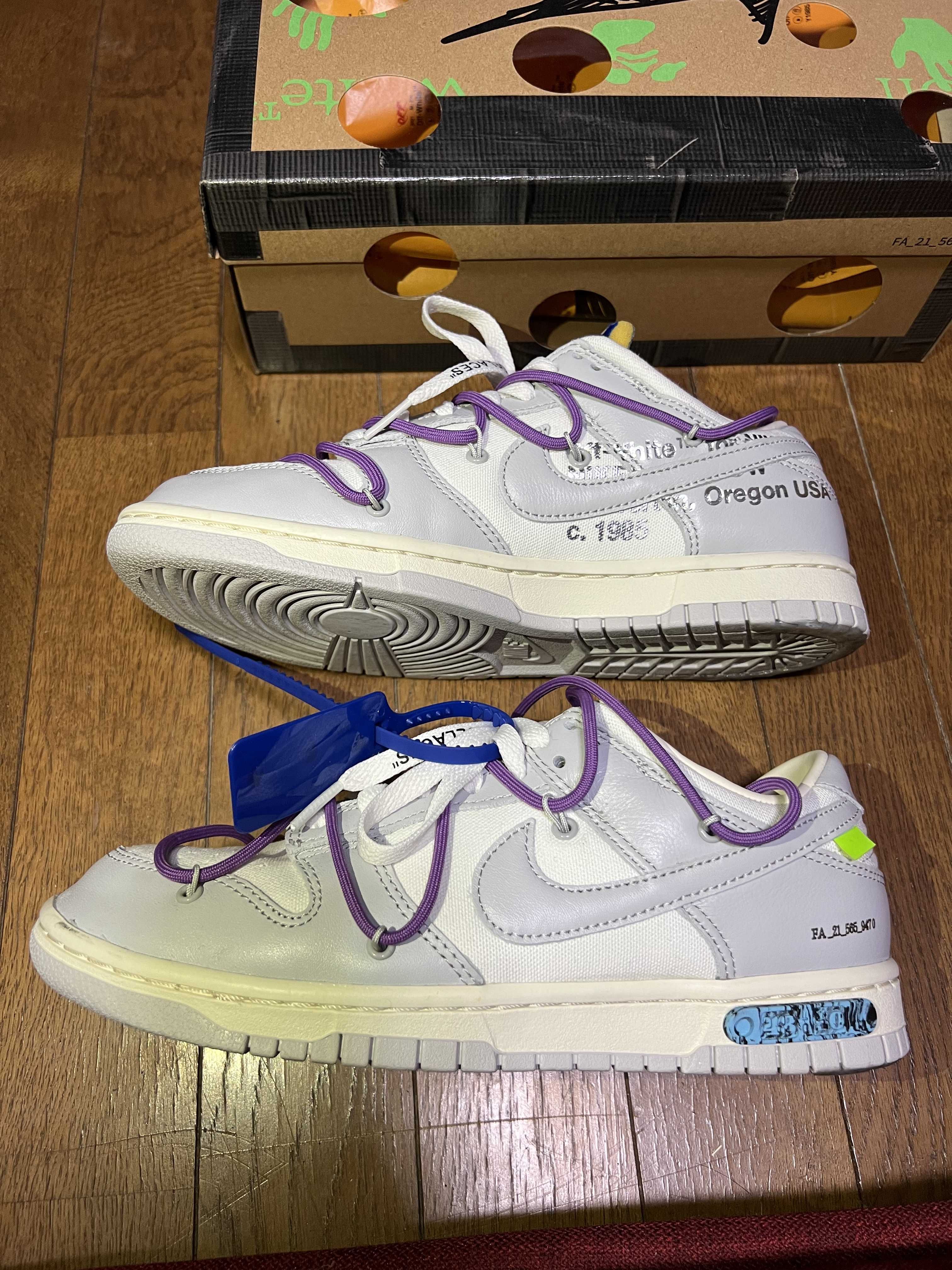 Off-White × Nike Dunk Low 1 of 50 "Lot.48"