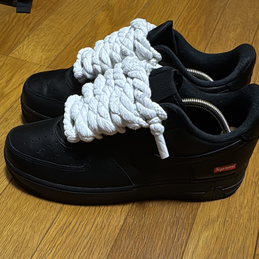 Supreme × Nike Air Force 1 Low "Black"