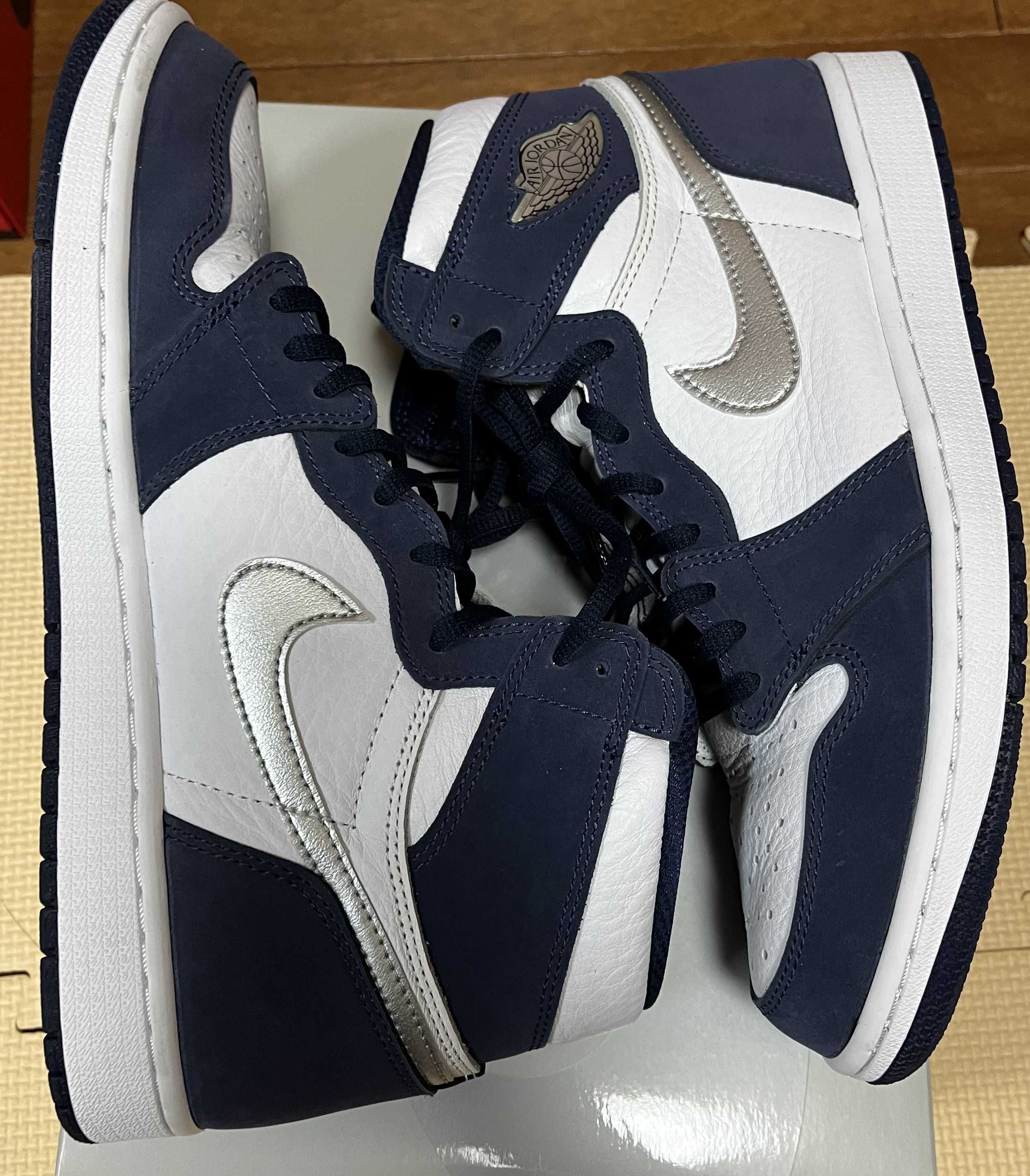 Nike Air Jordan 1 High OG CO.JP "White/Midnight Navy" (2020)(ブリーフケースなし)