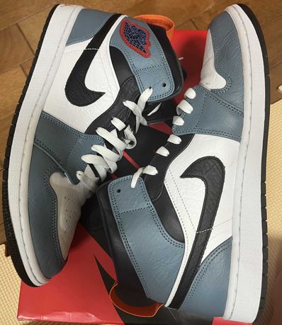 FACETASM × Nike Air Jordan 1 Mid "White/Navy"