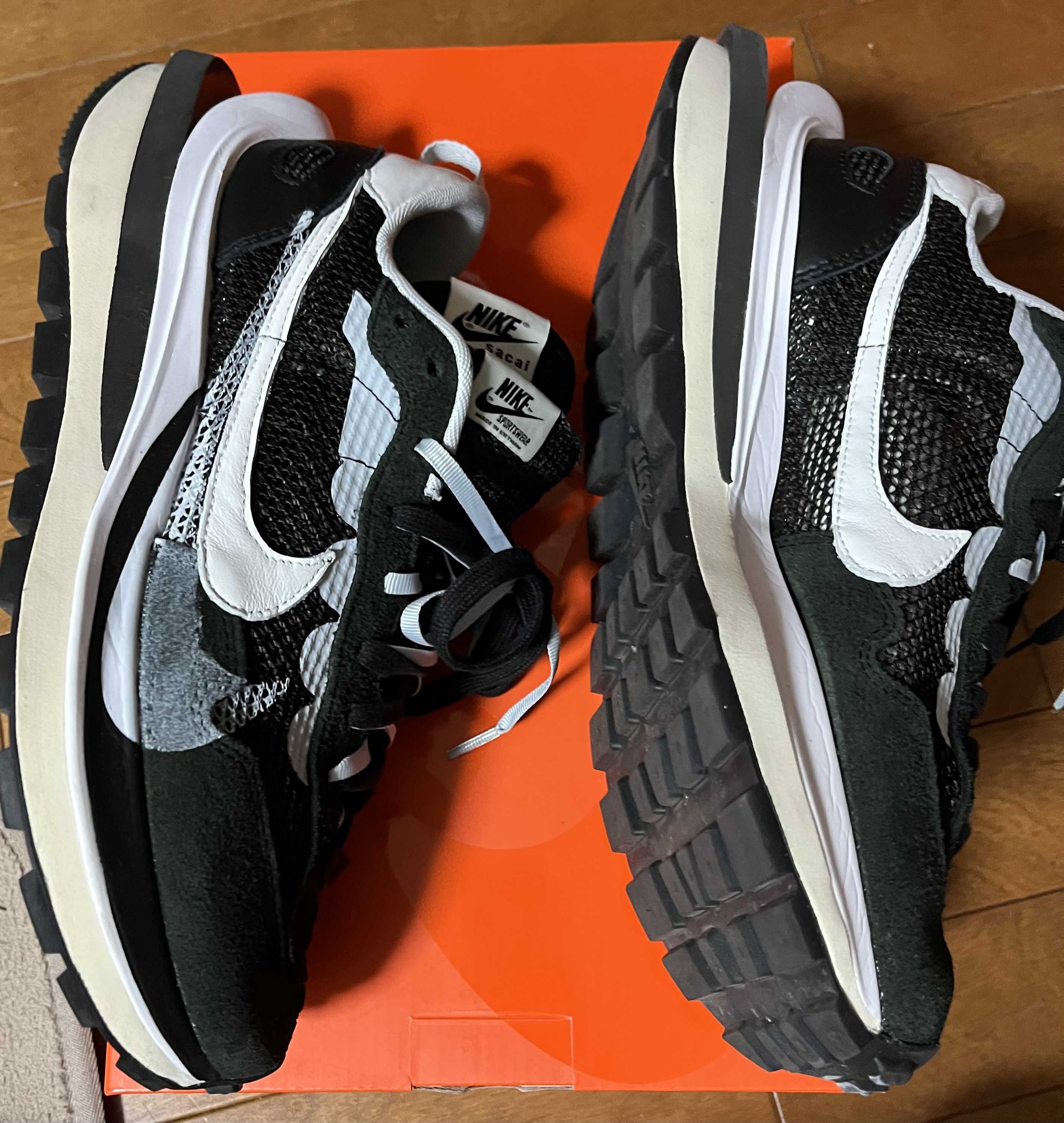 sacai × Nike Vapor Waffle "Black and White"