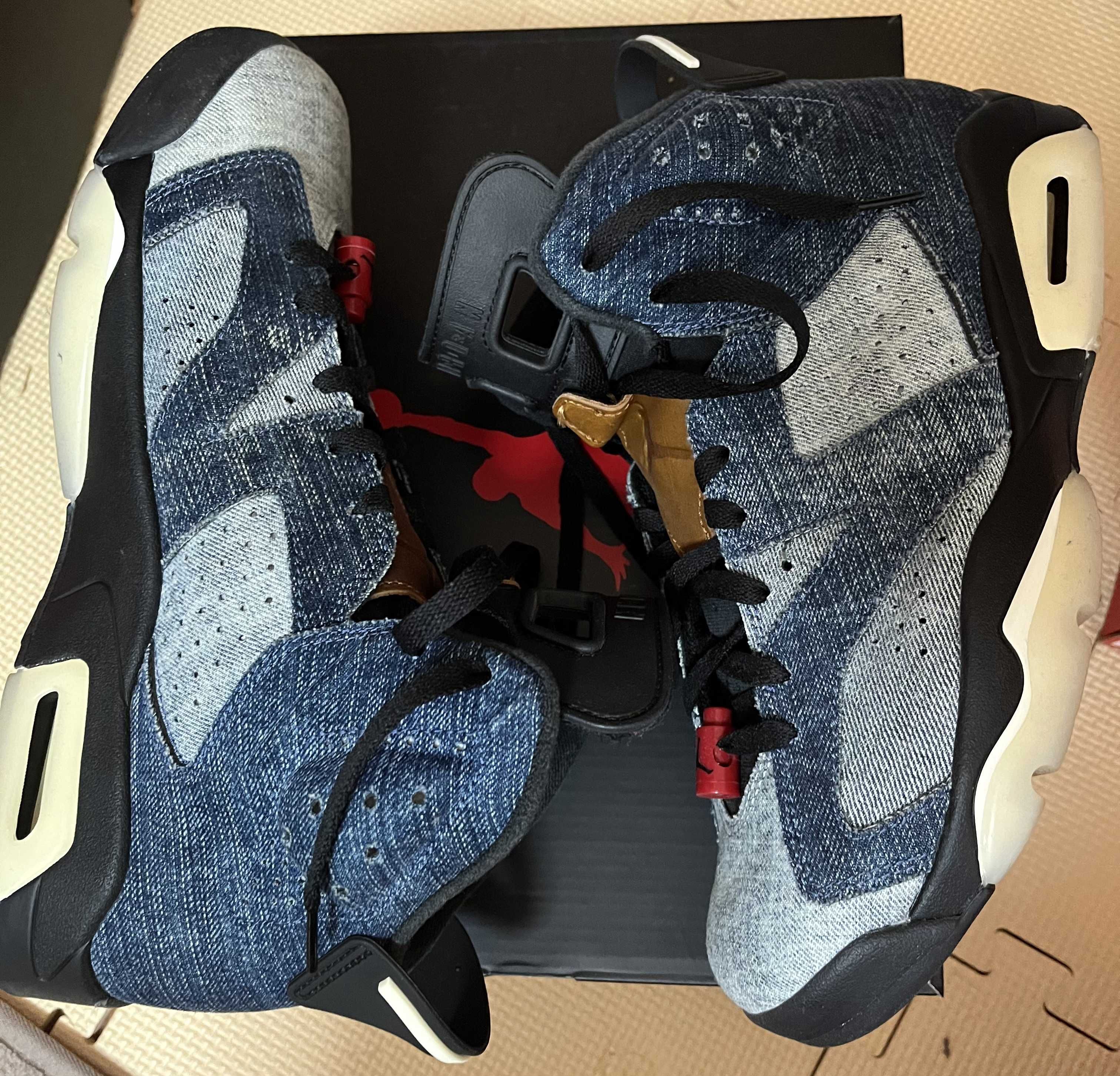 NIKE AIR JORDAN 6 "WASHED DENIM"