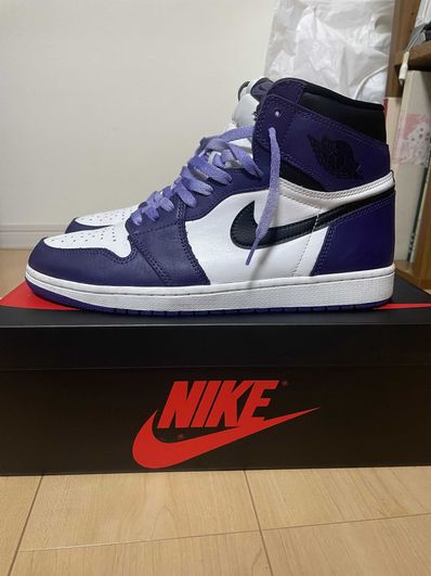 Nike Air Jordan 1 Retro High OG "Court Purple White/Black" (2020)