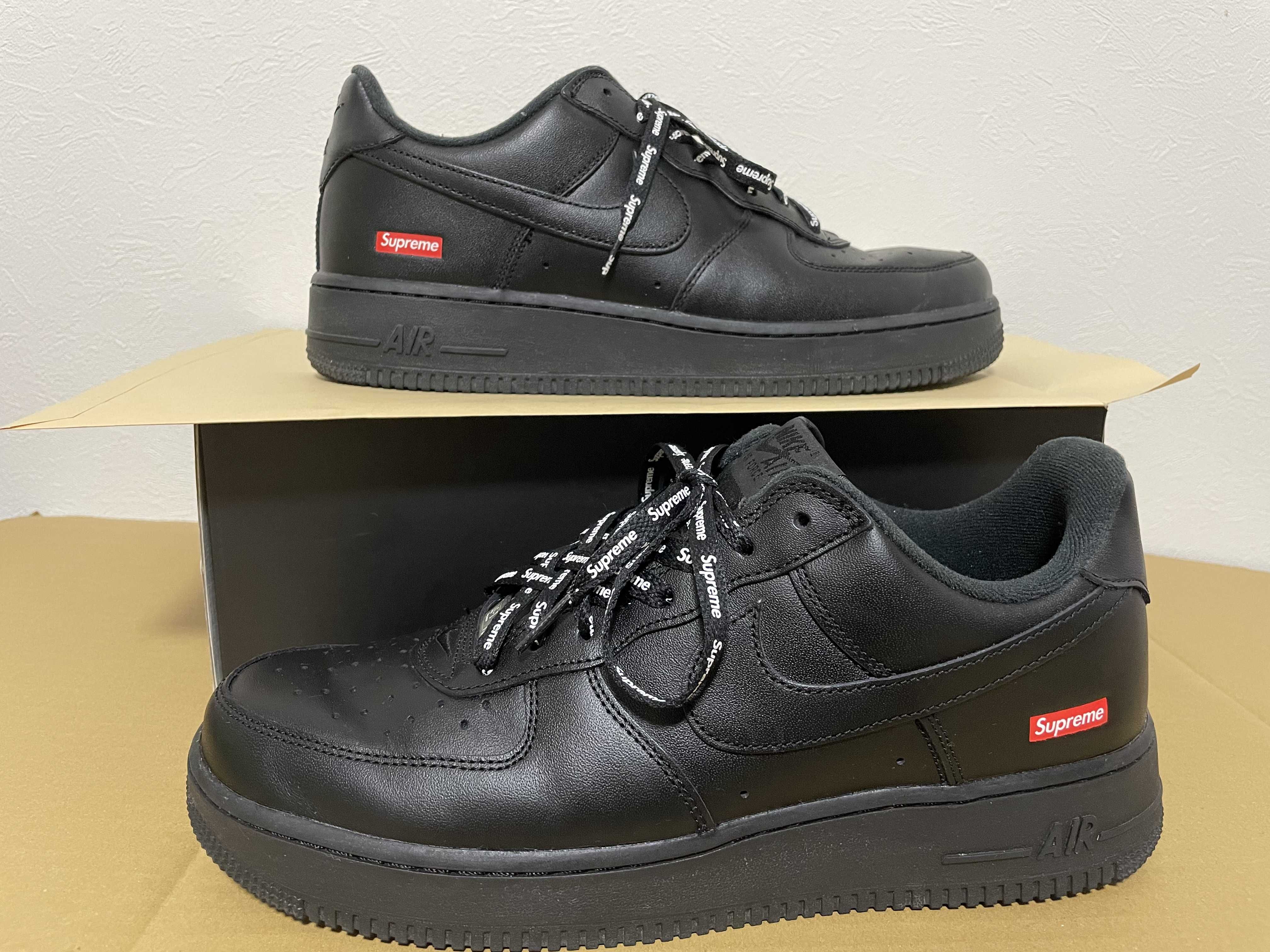 Supreme × Nike Air Force 1 Low "Black"