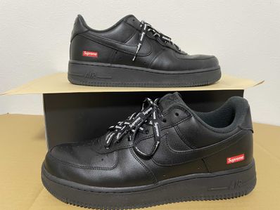 Supreme × Nike Air Force 1 Low "Black"