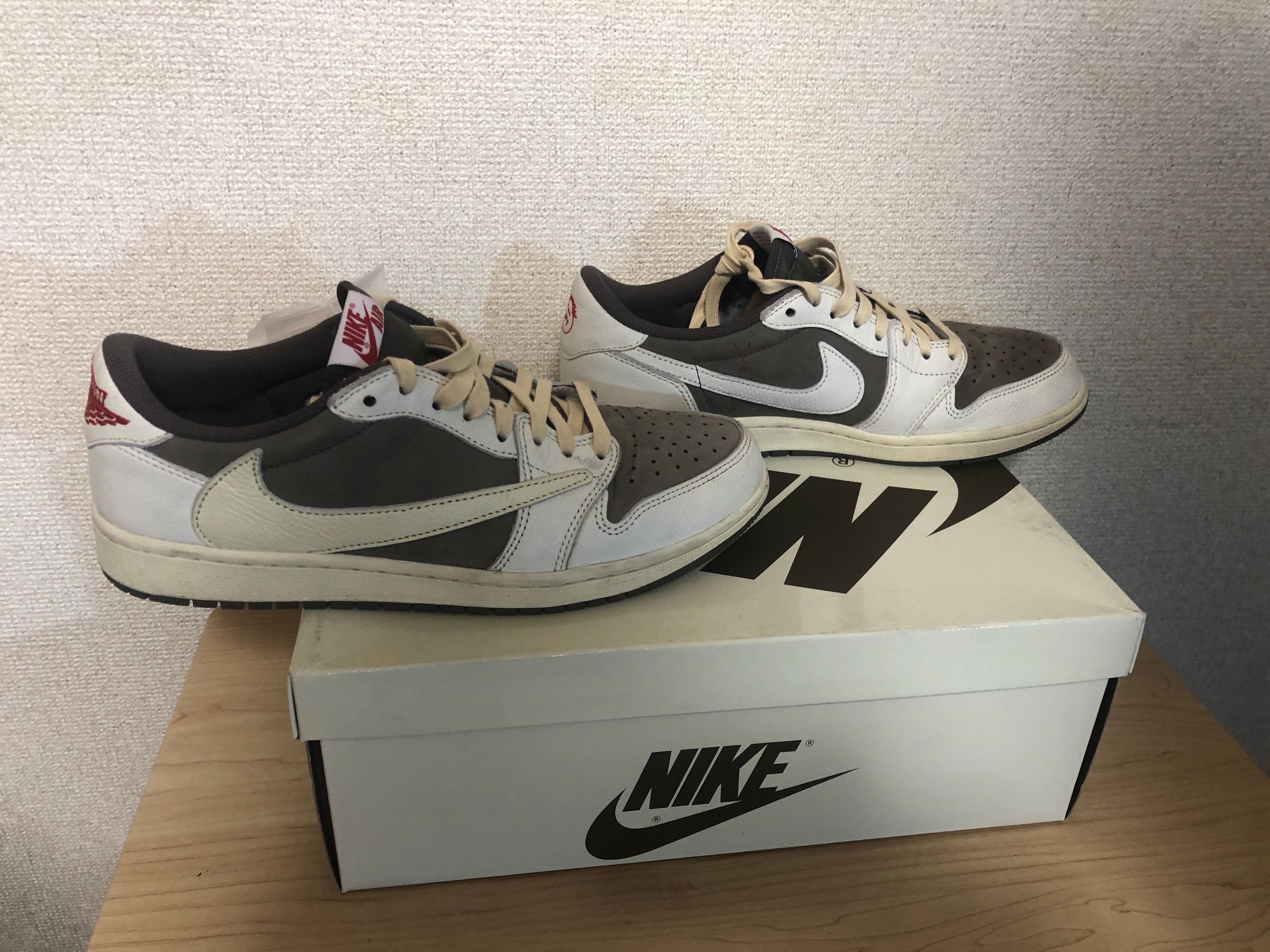 Travis Scott × Nike Air Jordan 1 Low OG SP "Reverse Mocha/Sail and Ridgerock"