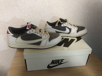 Travis Scott × Nike Air Jordan 1 Low OG SP "Reverse Mocha/Sail and Ridgerock"