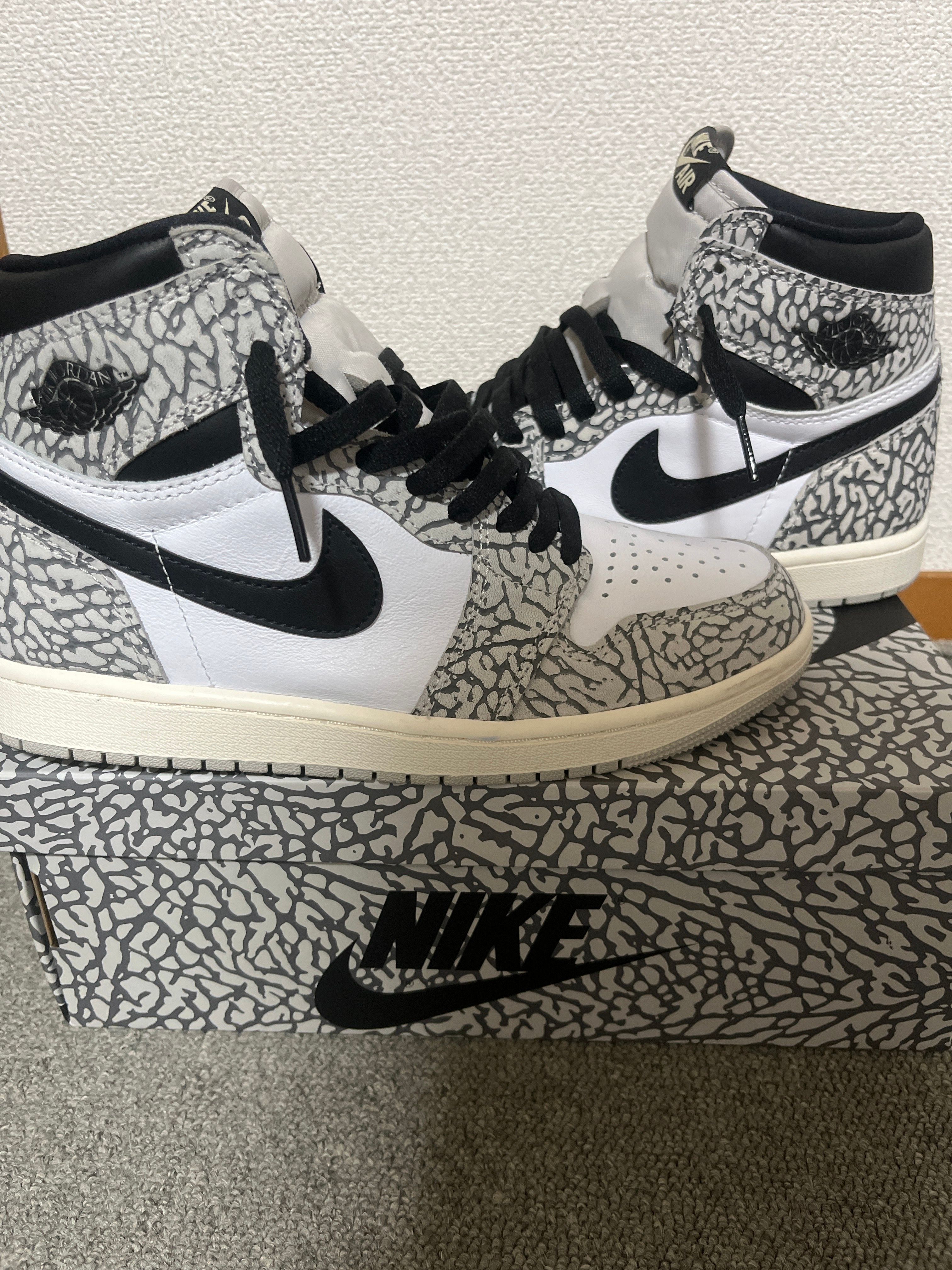 Nike Air Jordan 1 High OG "White Cement/Safari"