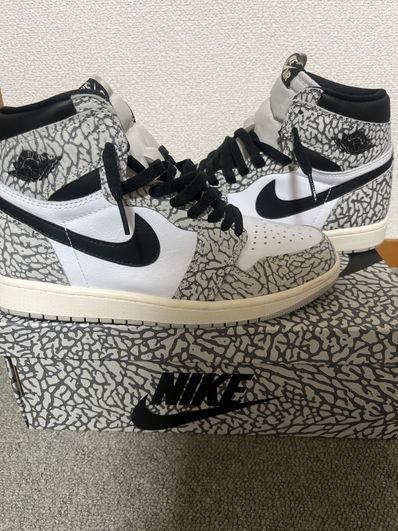 Nike Air Jordan 1 High OG "White Cement/Safari"