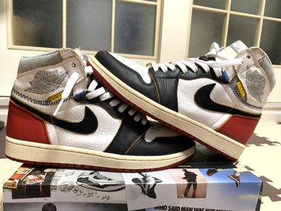 UNION × Nike Air Jordan 1 Retro High OG NRG "Varsity Red/Wolf Grey"