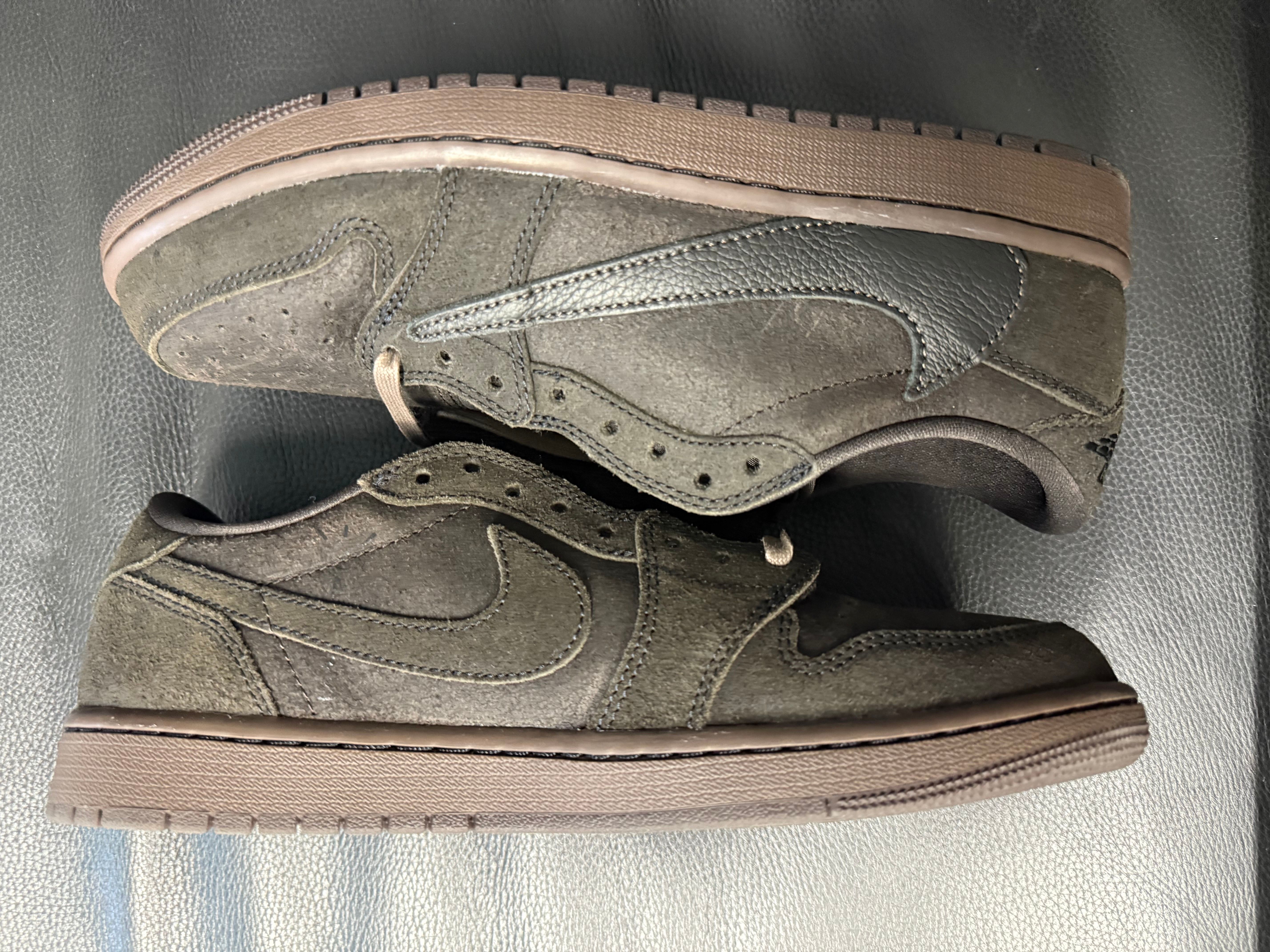 Travis Scott × Nike Air Jordan 1 Low OG SP "Velvet Brown and Dark Mocha"