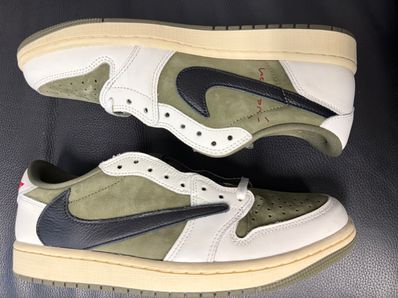 Travis Scott × Nike Air Jordan 1 Low OG SP "Reverse Olive"