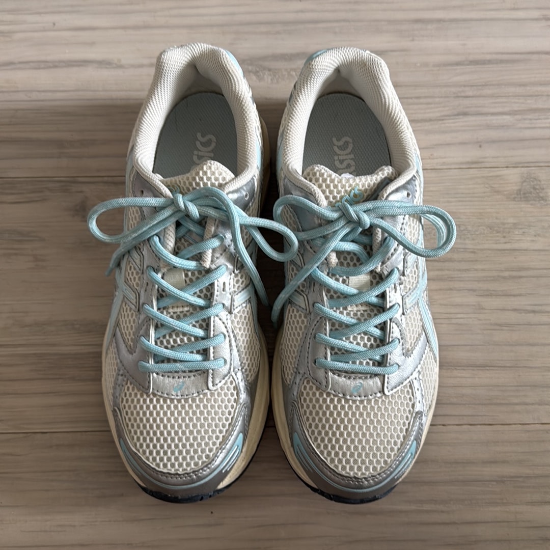 KITH × Asics Gel-1130 "Cream/Starlight Blue" (1201A956-101)