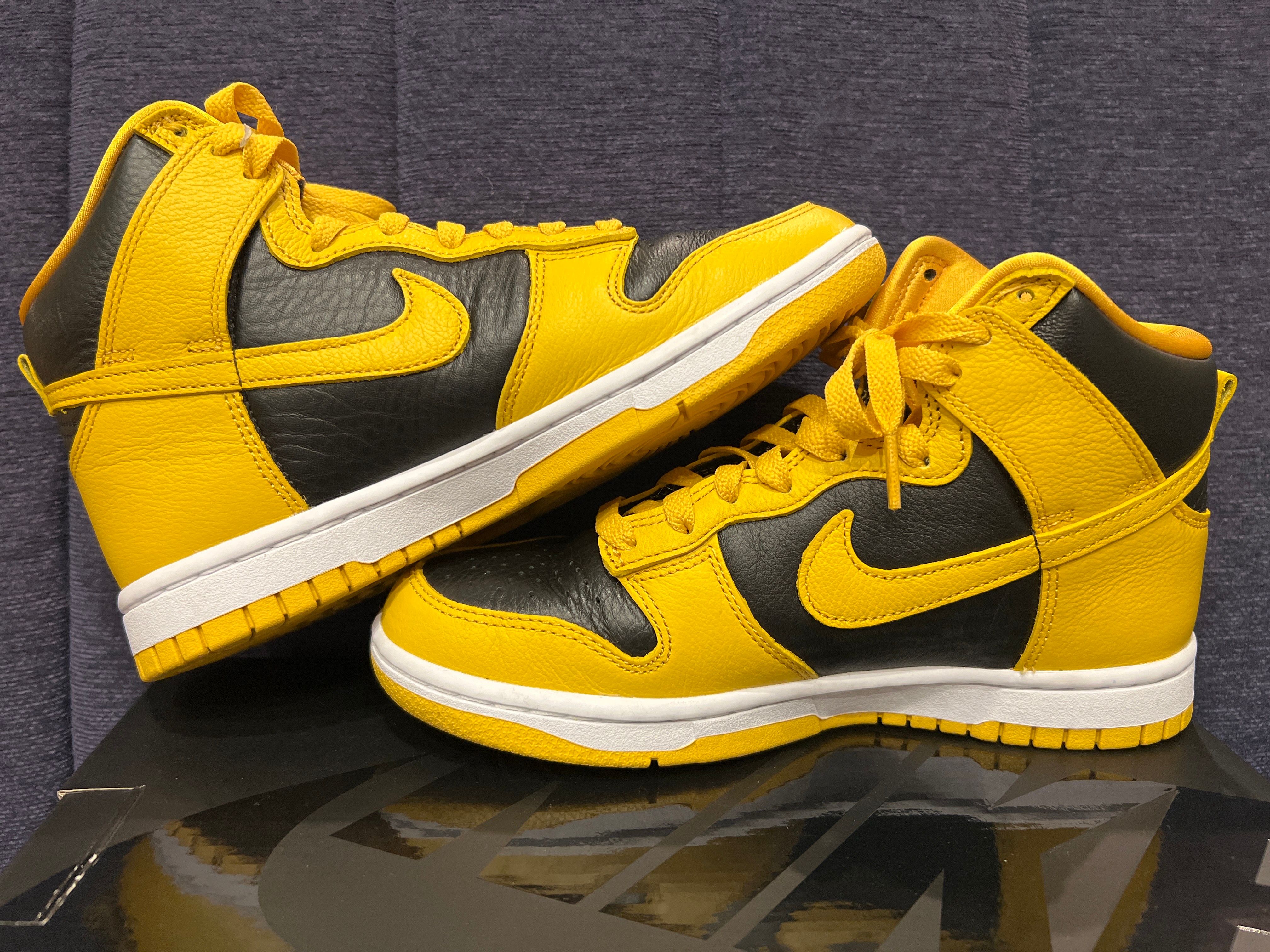 Wu-Tang Clan × Nike Dunk High Retro PRM "Black and Pollen"