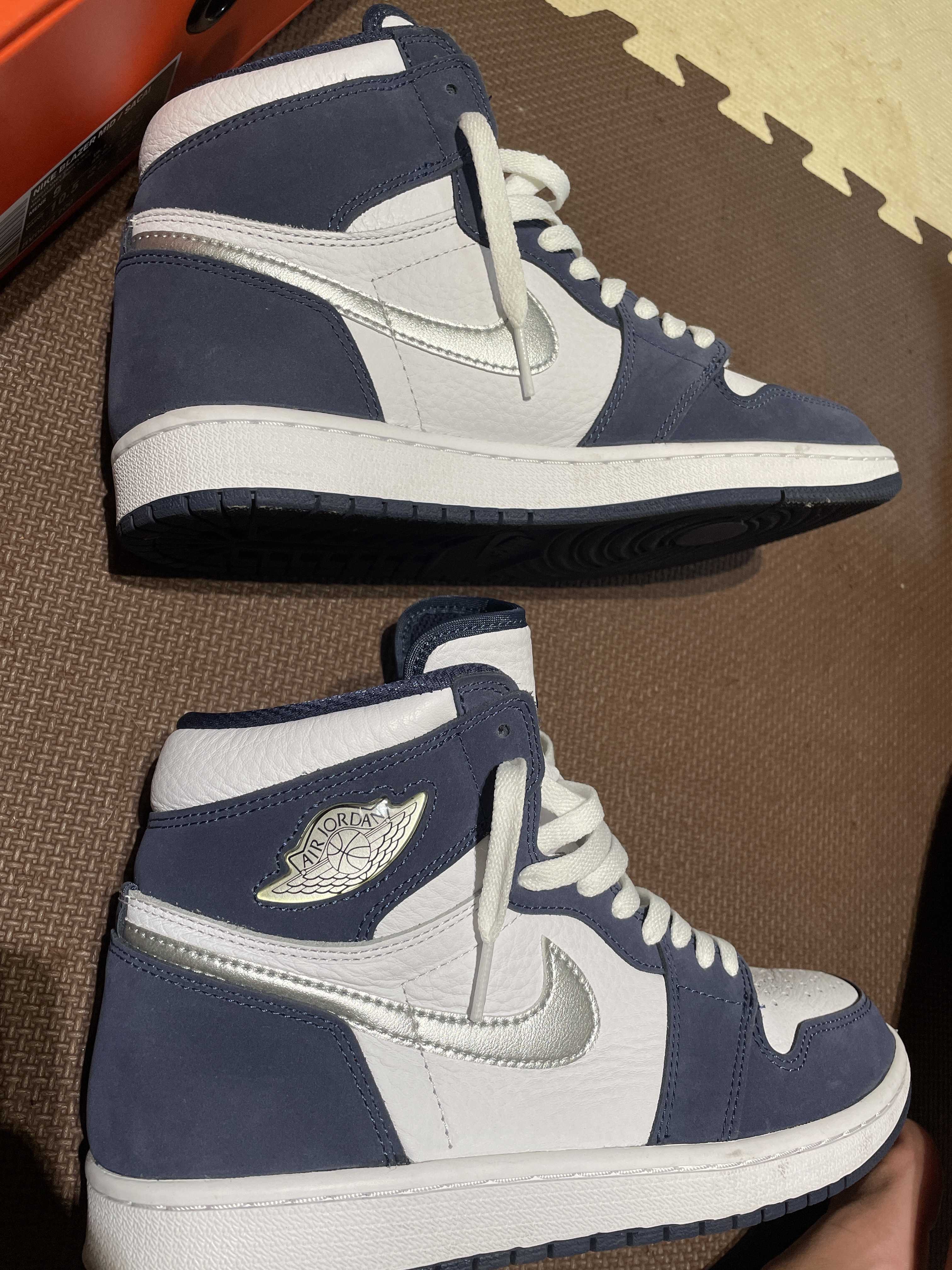 Nike Air Jordan 1 High OG CO.JP "White/Midnight Navy" (2020)(ブリーフケースなし)