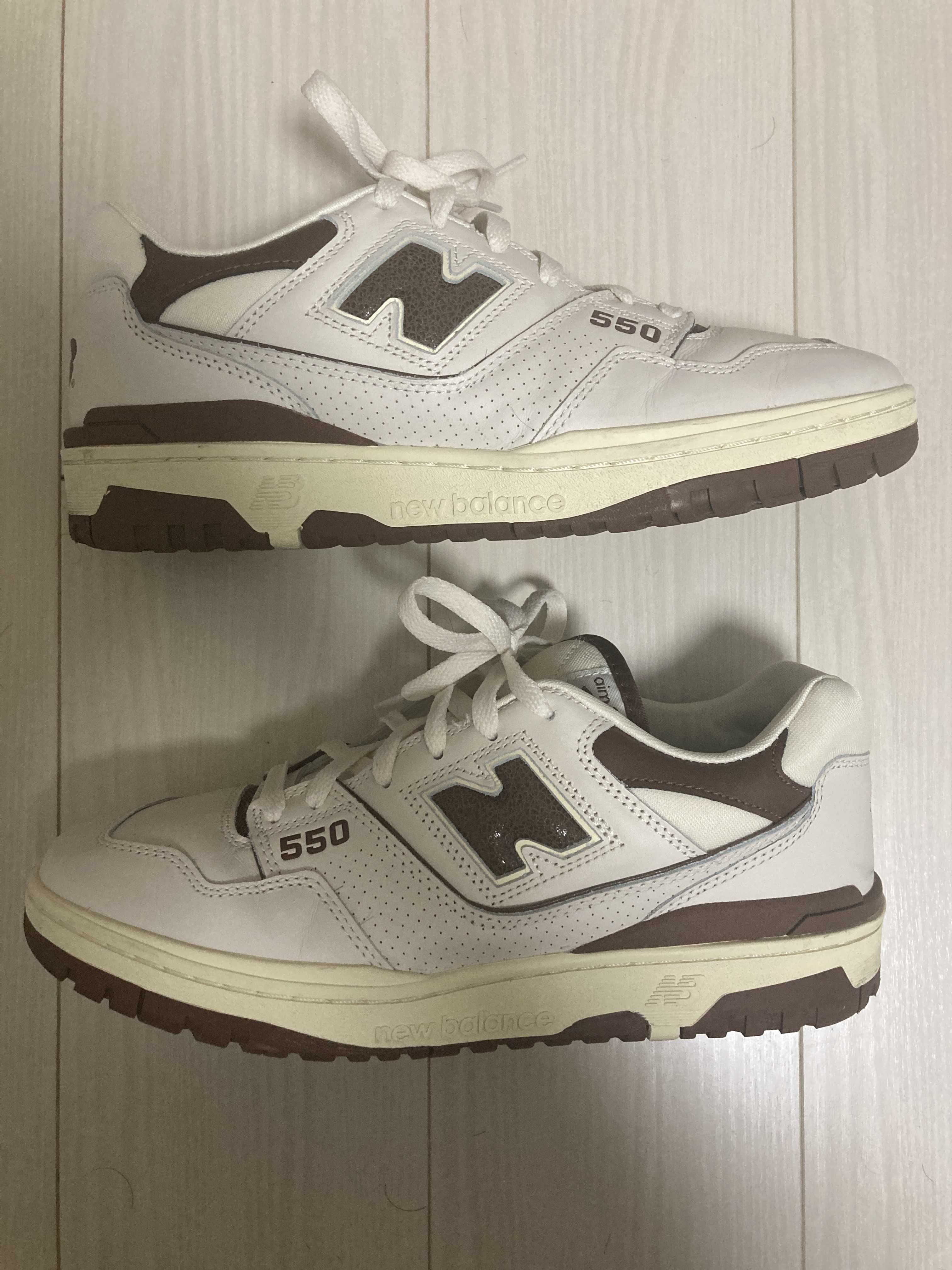 Aime Leon Dore × New Balance 550 "White/Brown"