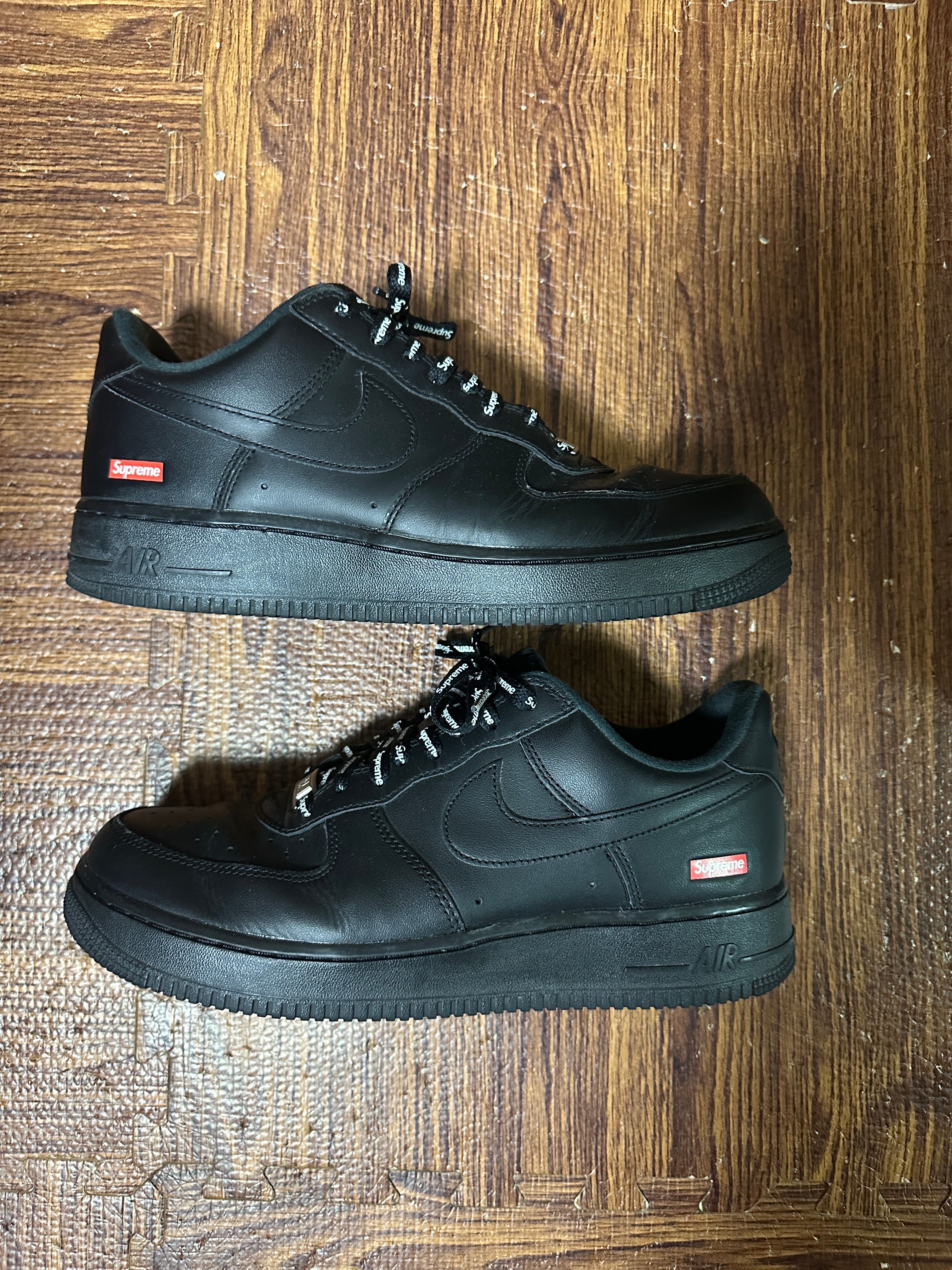 Supreme × Nike Air Force 1 Low "Black"