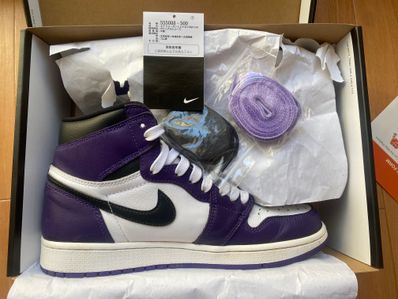 Nike Air Jordan 1 Retro High OG "Court Purple White/Black" (2020)