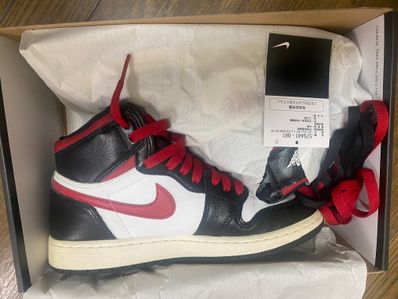 Nike GS Air Jordan 1 Retro High "Black Gym Red"