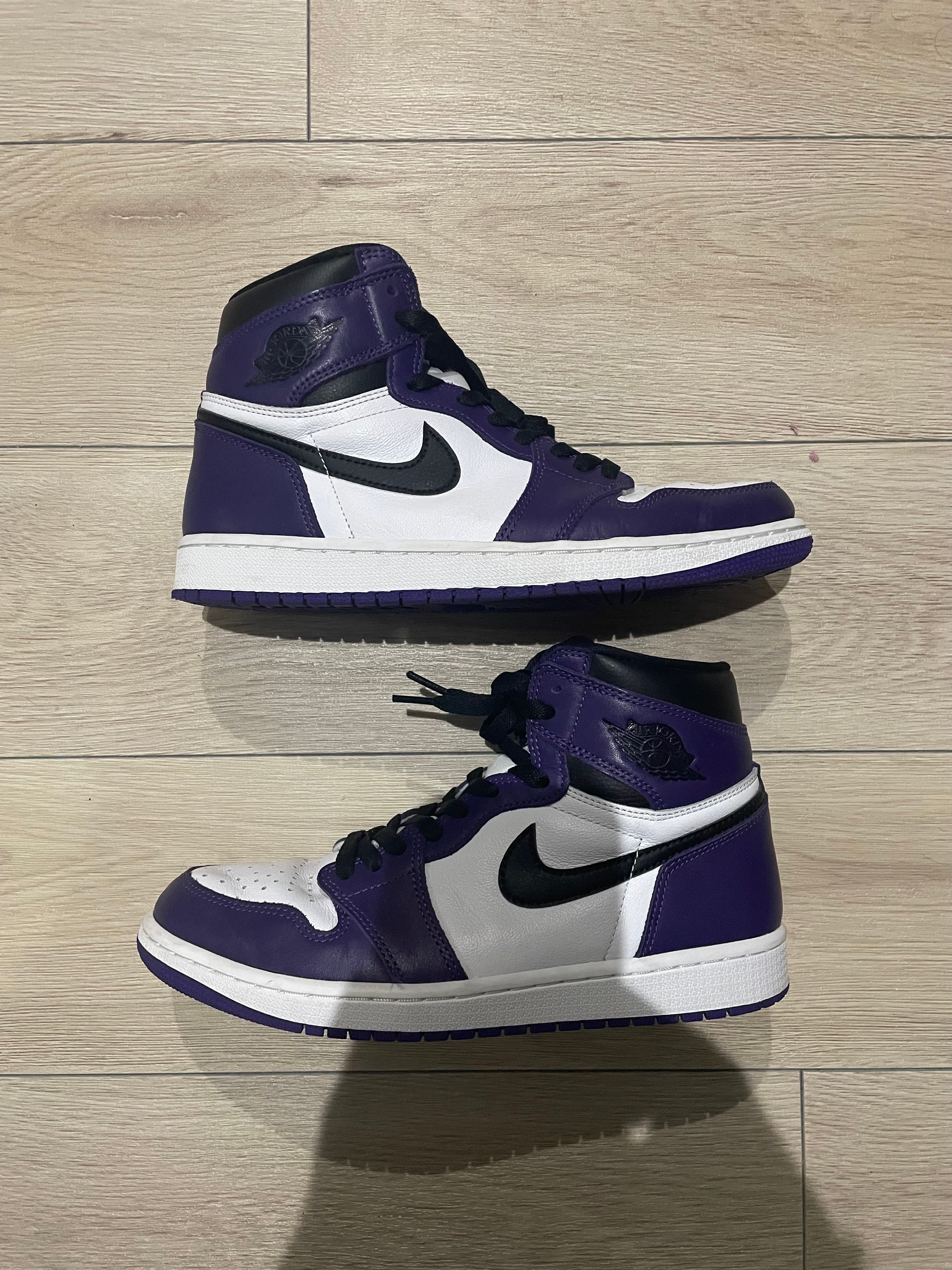 Nike Air Jordan 1 Retro High OG "Court Purple White/Black" (2020)