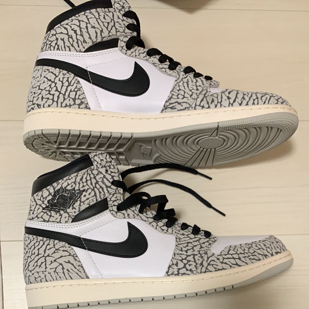 Nike Air Jordan 1 High OG "White Cement/Safari"