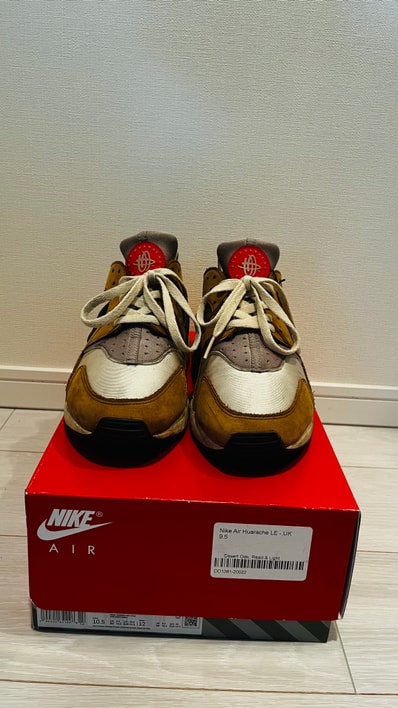 Stussy × Nike Air Huarache "Desert Oak"