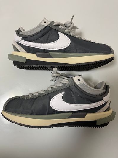 sacai × Nike Zoom Cortez "Iron Grey"