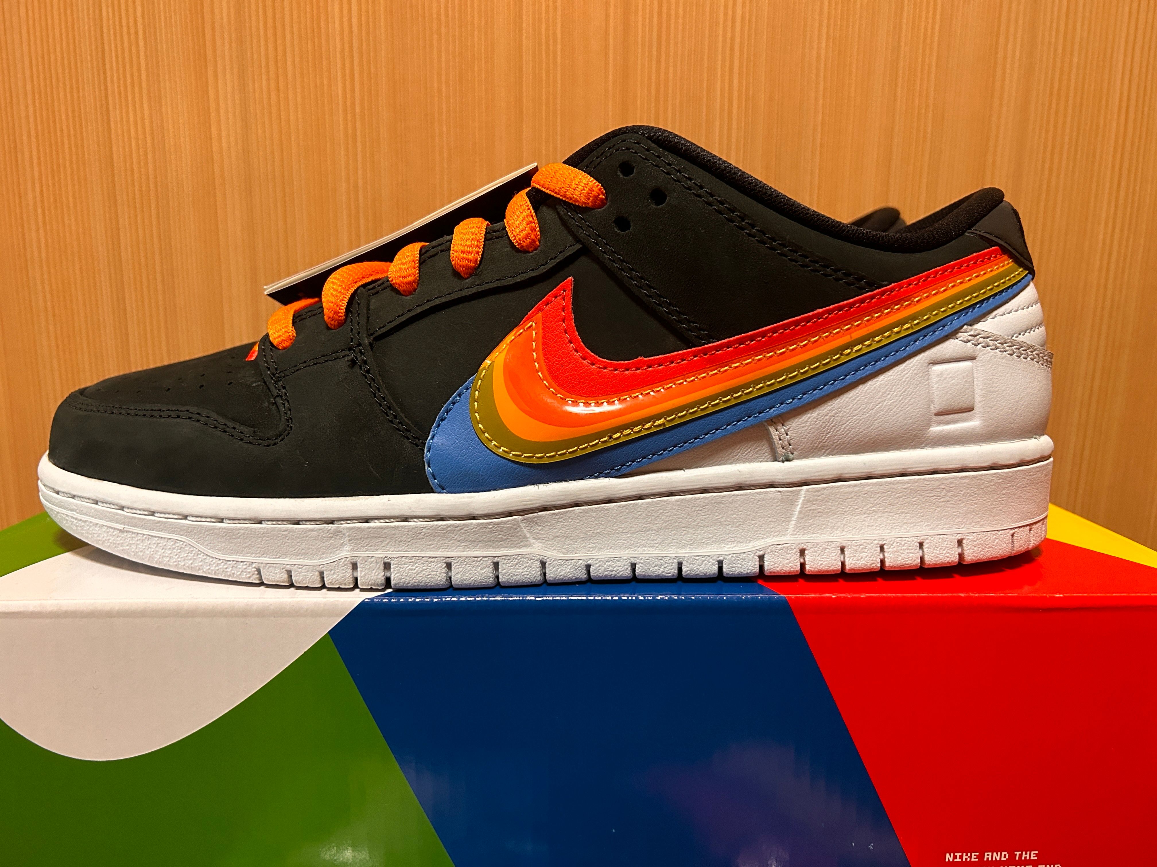 Polaroid × Nike SB Dunk Low Pro QS "Black/White"