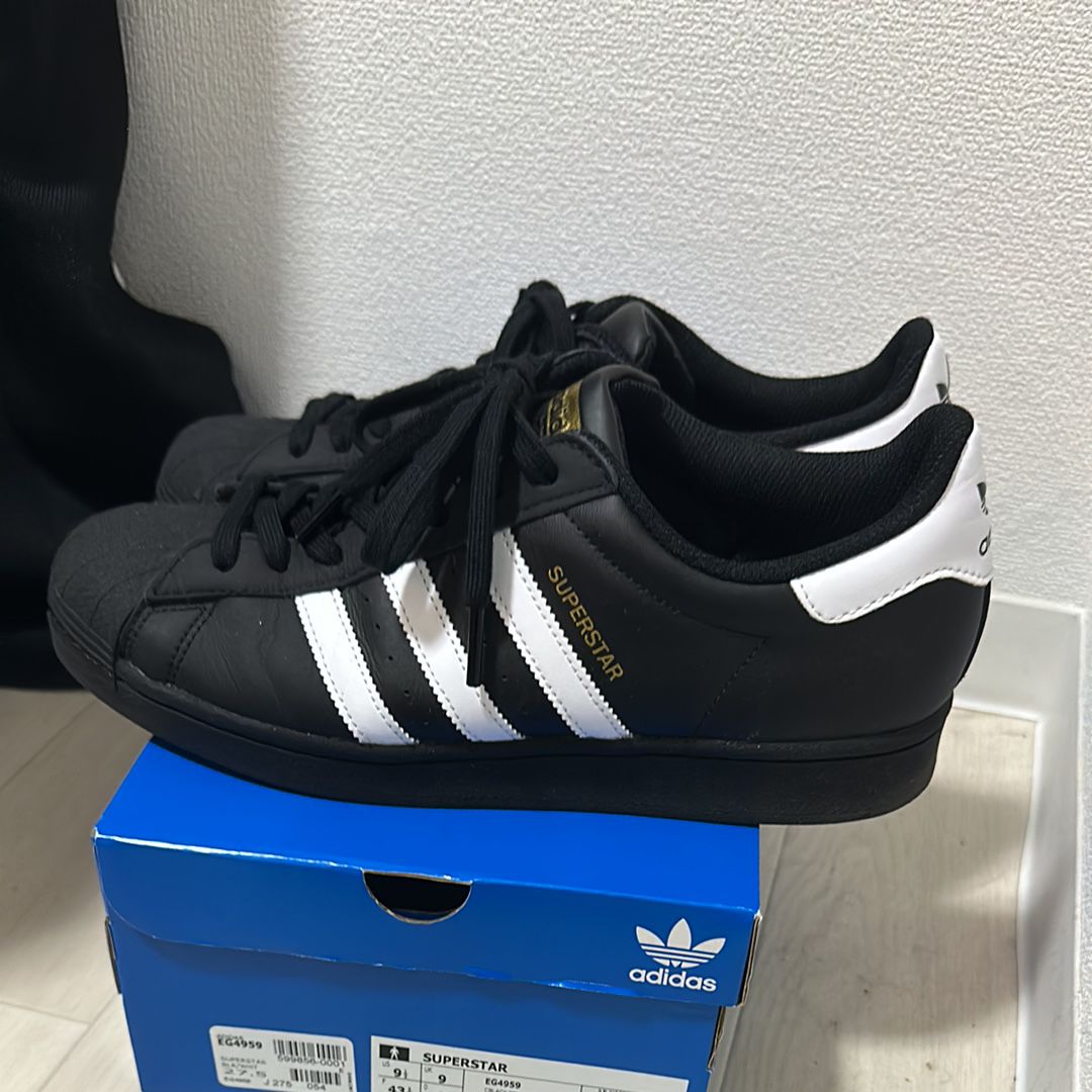 adidas Superstar "Core Black/Footwear White"