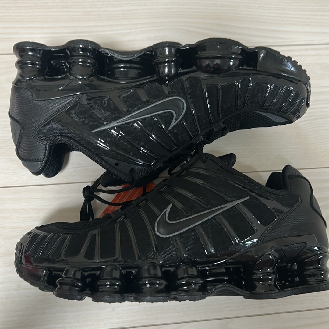 Nike Shox TL "Black/Metallic Hematite/Max Orange/Black"
