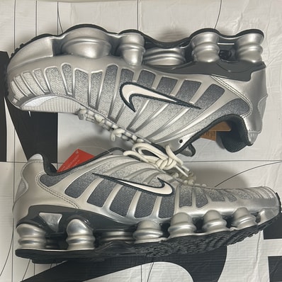 Nike Shox TL "Metallic Silver/Wolf Grey/Anthracite/Summit White"
