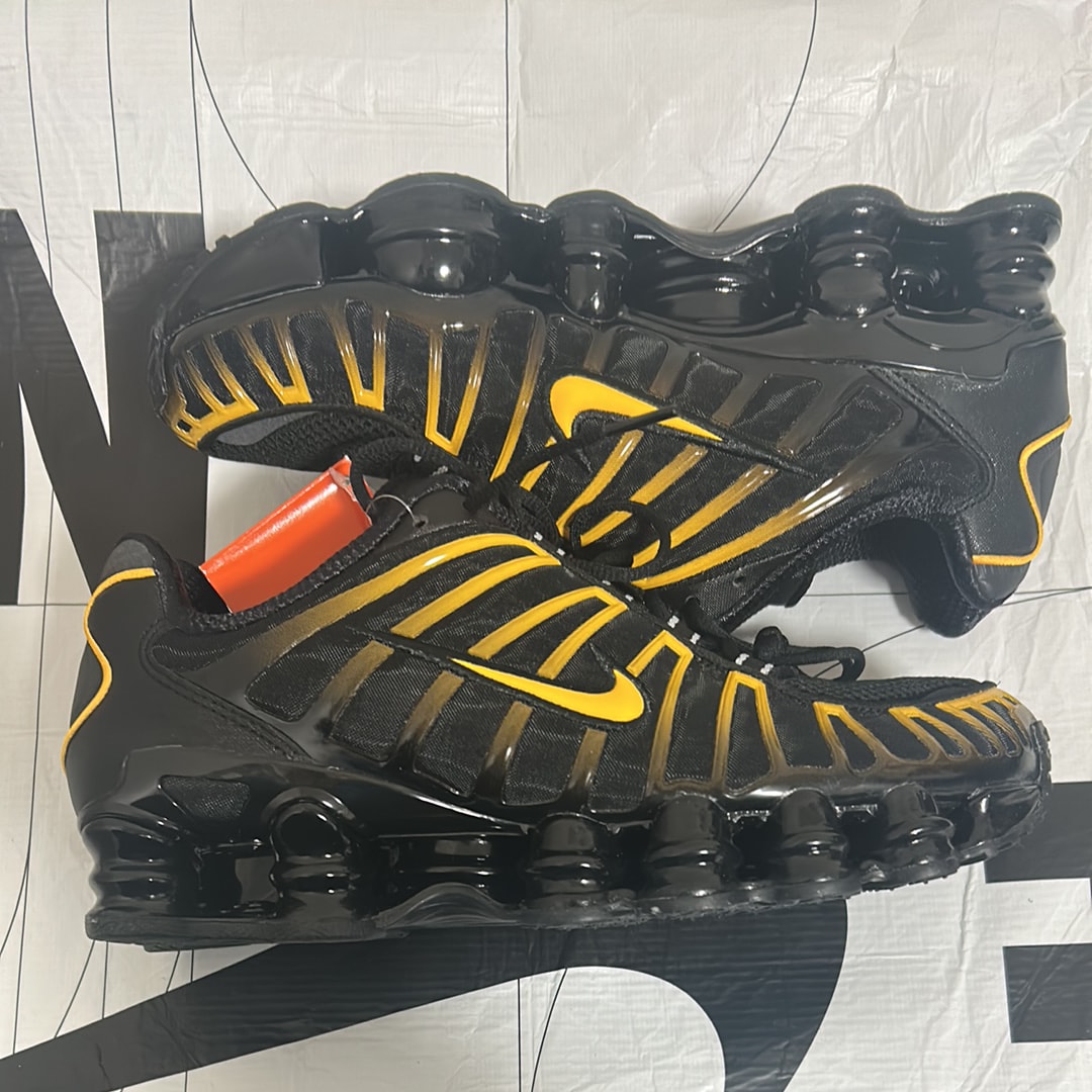 Nike Shox TL "Black/University Gold"