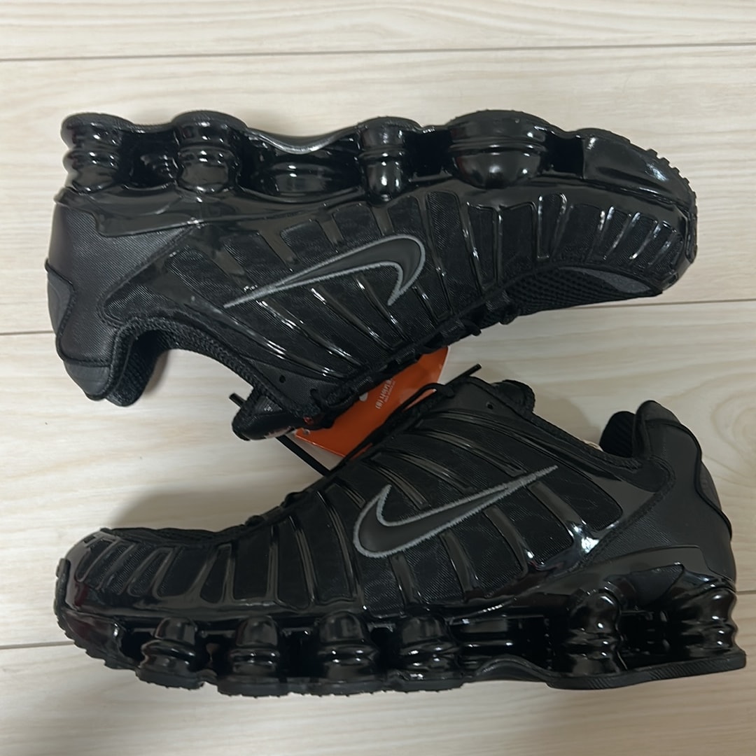 Nike Shox TL "Black/Metallic Hematite/Max Orange/Black"