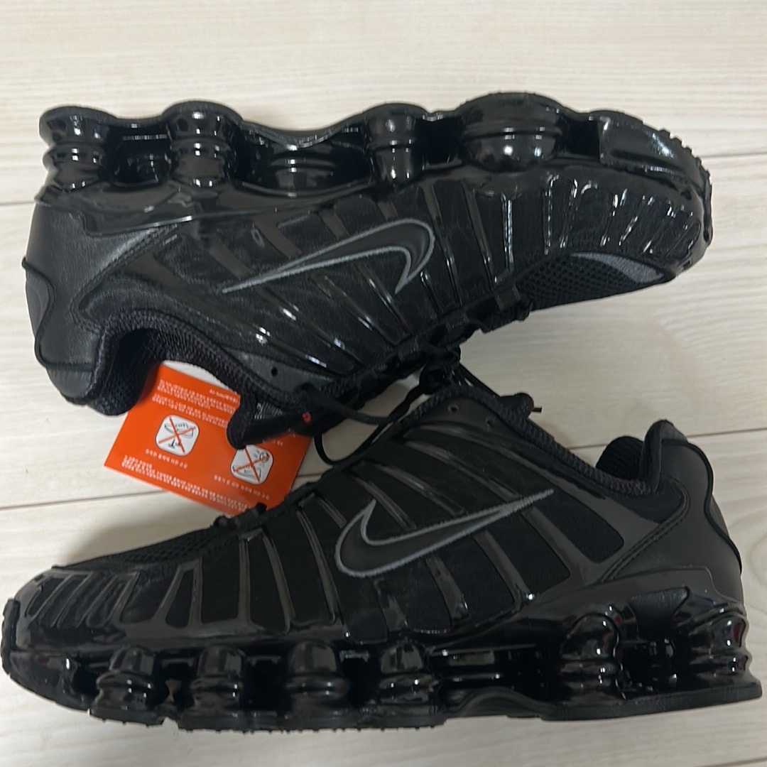 Nike Shox TL "Black/Metallic Hematite/Max Orange/Black"