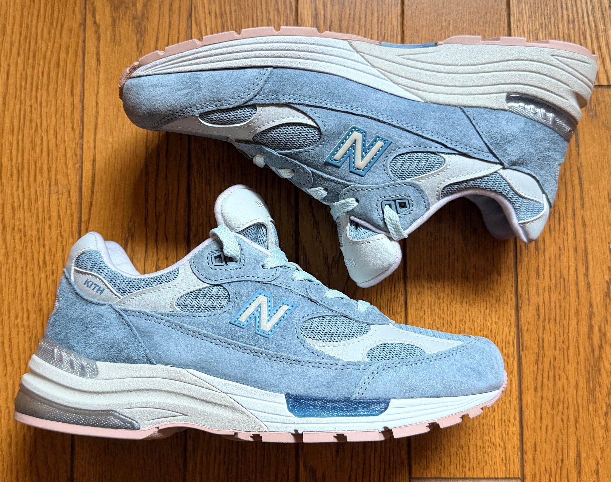 KITH × New Balance 992 "Aegean Blue/Shadow Gray"