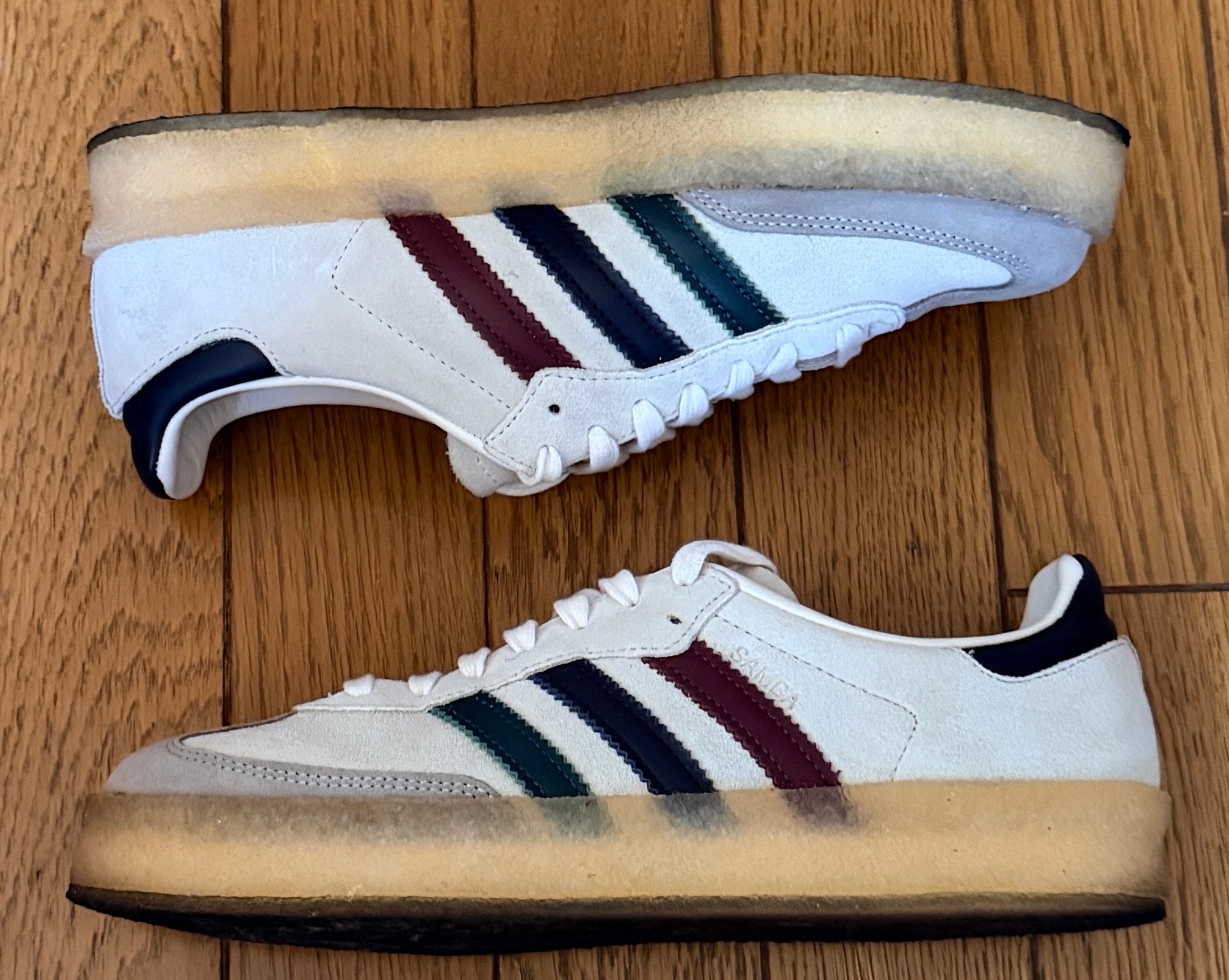 KITH Ronnie Fieg × Clarks × adidas 8Th Street Samba KITHmas "Collegiate Green"