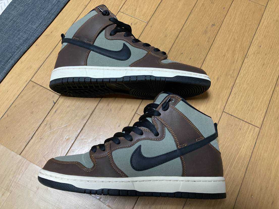 Nike SB Dunk High Pro "Baroque Brown/Black-Brun"