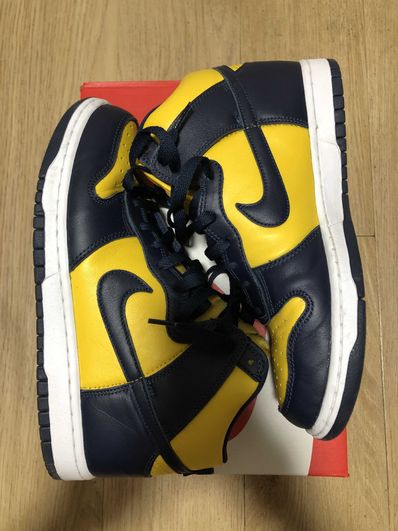 Nike Dunk High "Michigan"