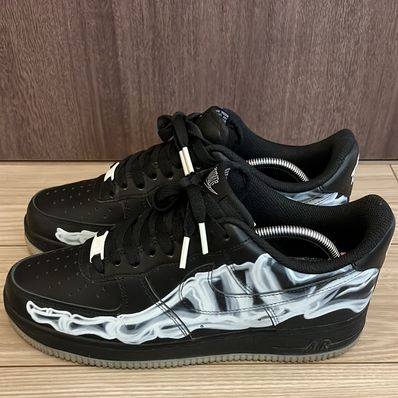 Nike Air Force 1 Low "Black Skeleton"